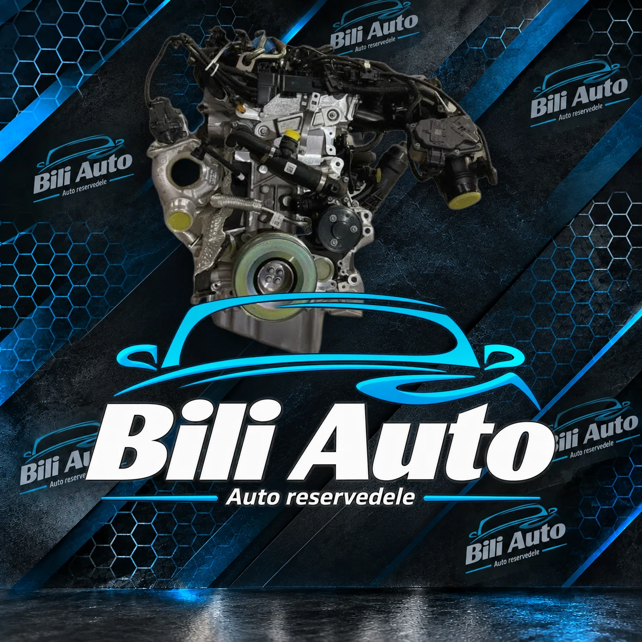 BMW 3-Serie 2.0 B48B20A 156 HK 115kW ny komplet - fabriksny motor - Billede 3
