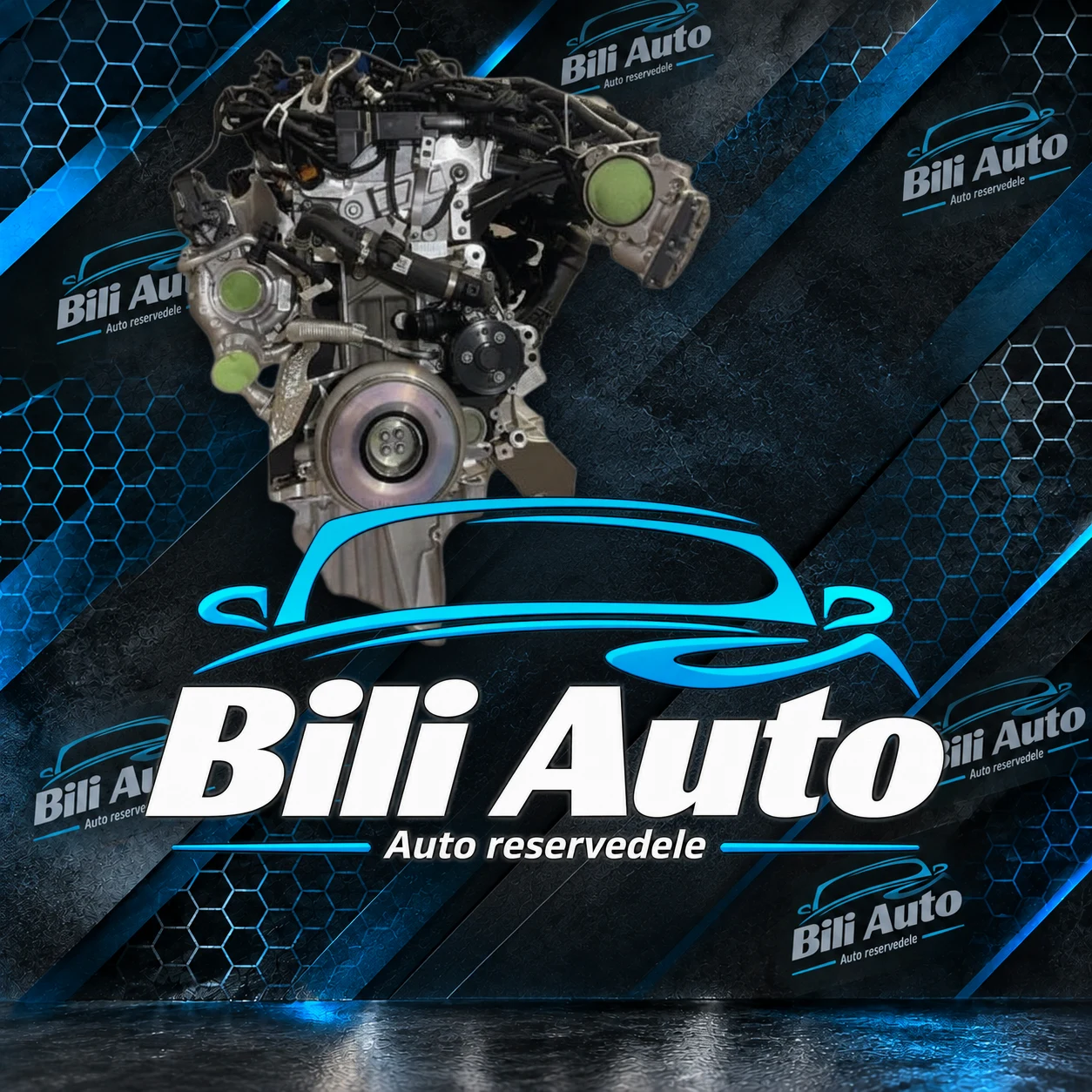 BMW 5-Serie 2.0 B48B20B 252 HK 185kW ny long block B48B20O1 - fabriksny motor - Billede 2