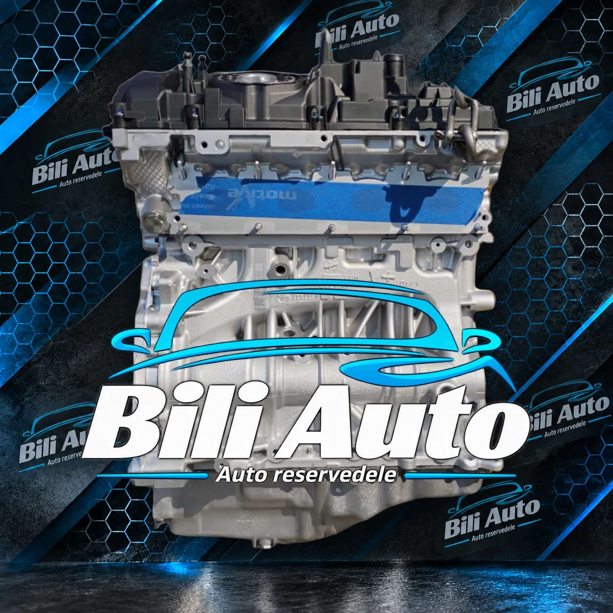 B48B20B BMW 2 (G42, G87) 230i 180kW 2022 - renoveret motor (long block) - Billede 2
