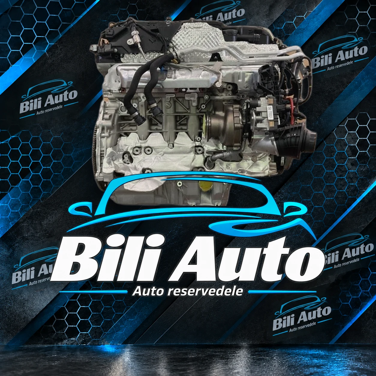 BMW X3 3.0 B57D30A 249 HK 183kW ny komplet - fabriksny motor - Billede 4