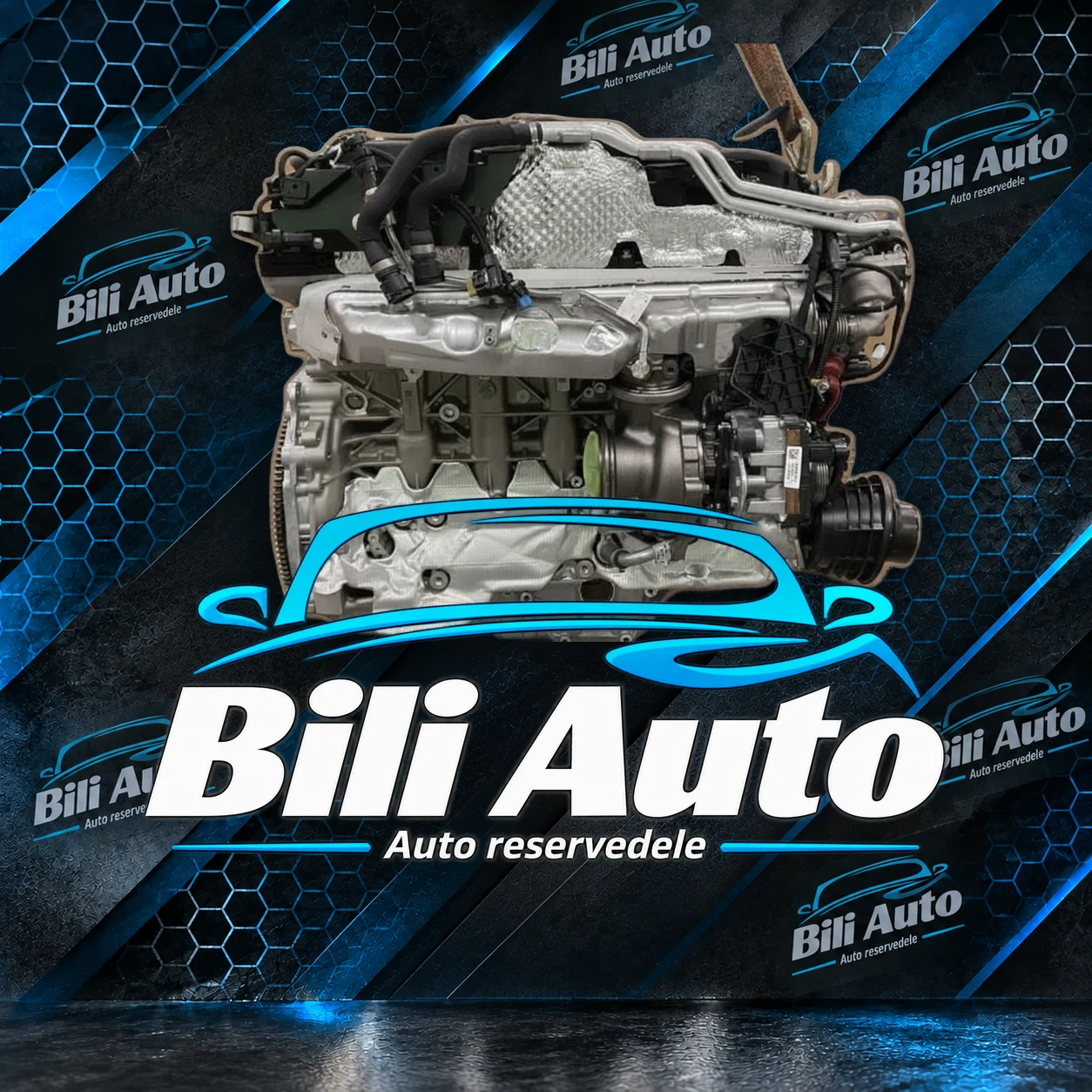 BMW X3 3.0 B57D30A 265 HK 195kW ny komplet B57D30O0 - fabriksny motor - Billede 4