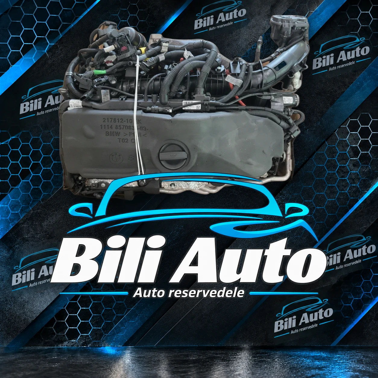 BMW X3 3.0 B57D30A 265 HK 195kW ny komplet B57D30O0 - fabriksny motor - Billede 6