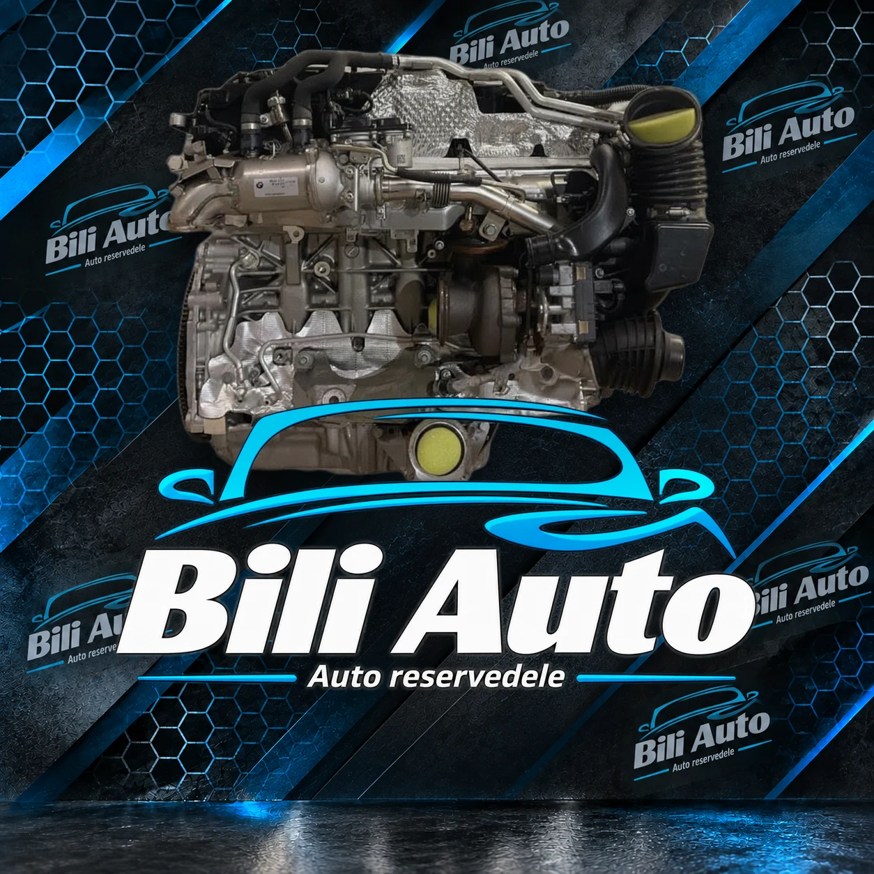 BMW X3 3.0 B57D30A 265 HK 195kW ny komplet B57D30O0 - fabriksny motor - Billede 8