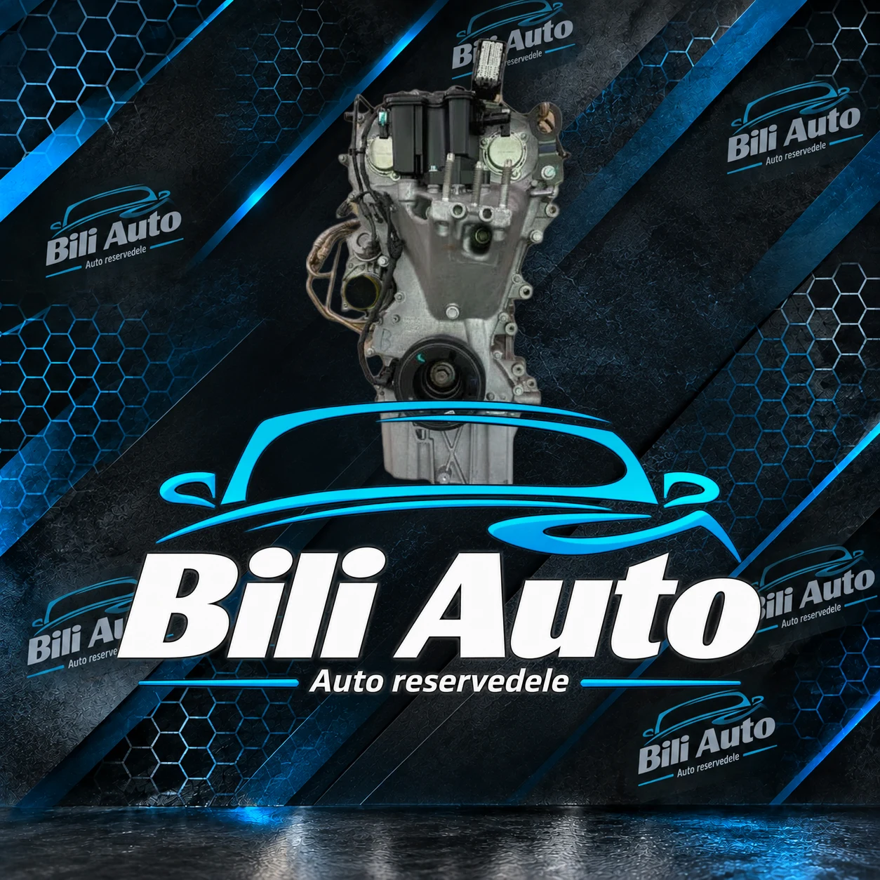 Ford Tourneo Connect 1.0 B7JB 101 HK 74kW ny komplet - fabriksny motor - Billede 3