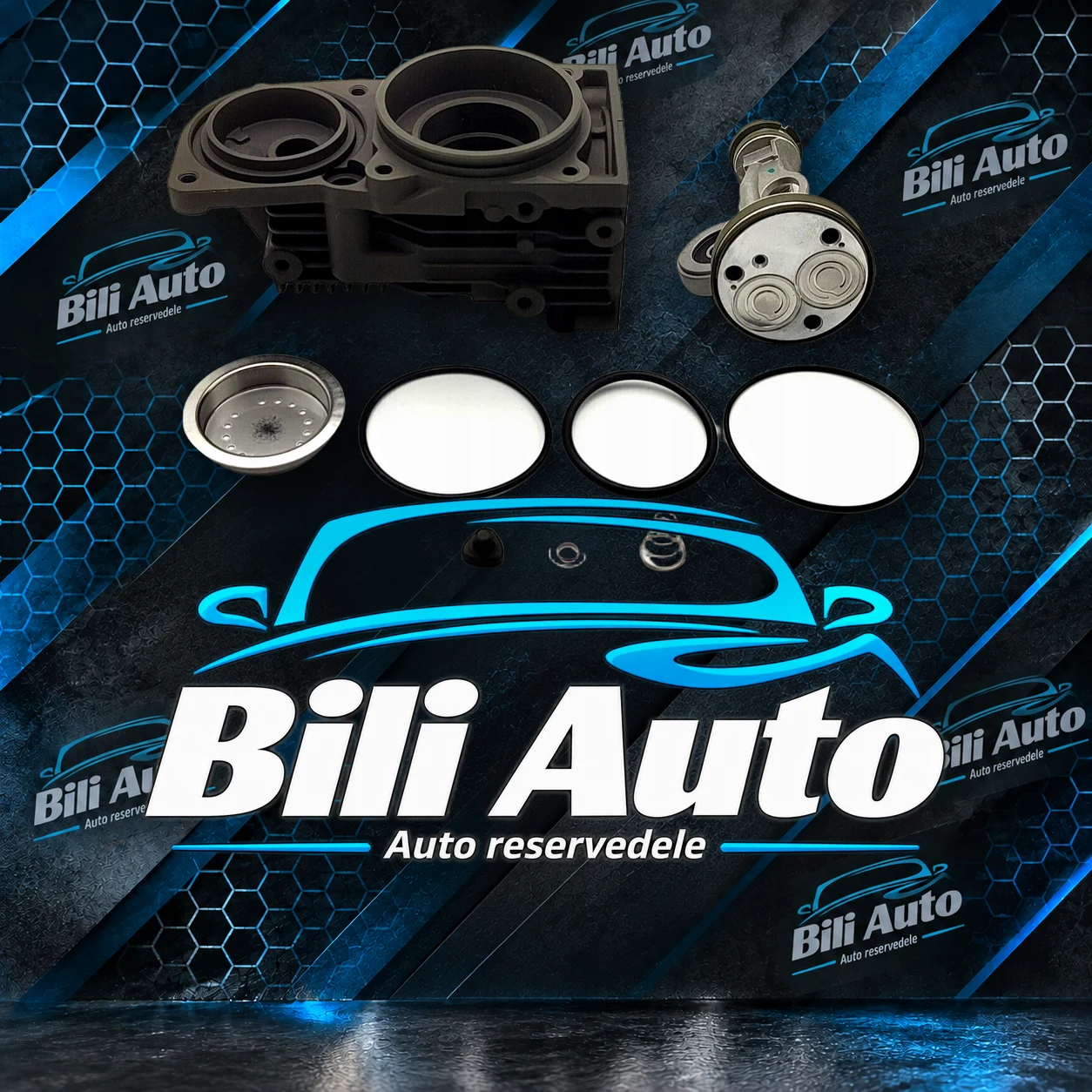 Reparationssæt luftkompressor Land Rover Discovery 3 4 LR3 LR4 LR.038116 - Billede 3