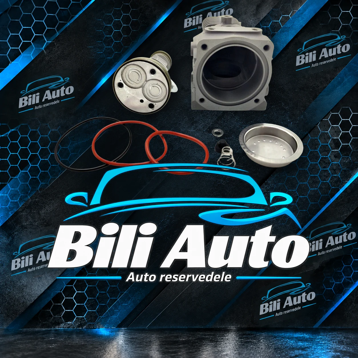 Reparationssæt luftkompressor Mercedes ML W164 GL X164 R-Klasse W251 - Billede 2