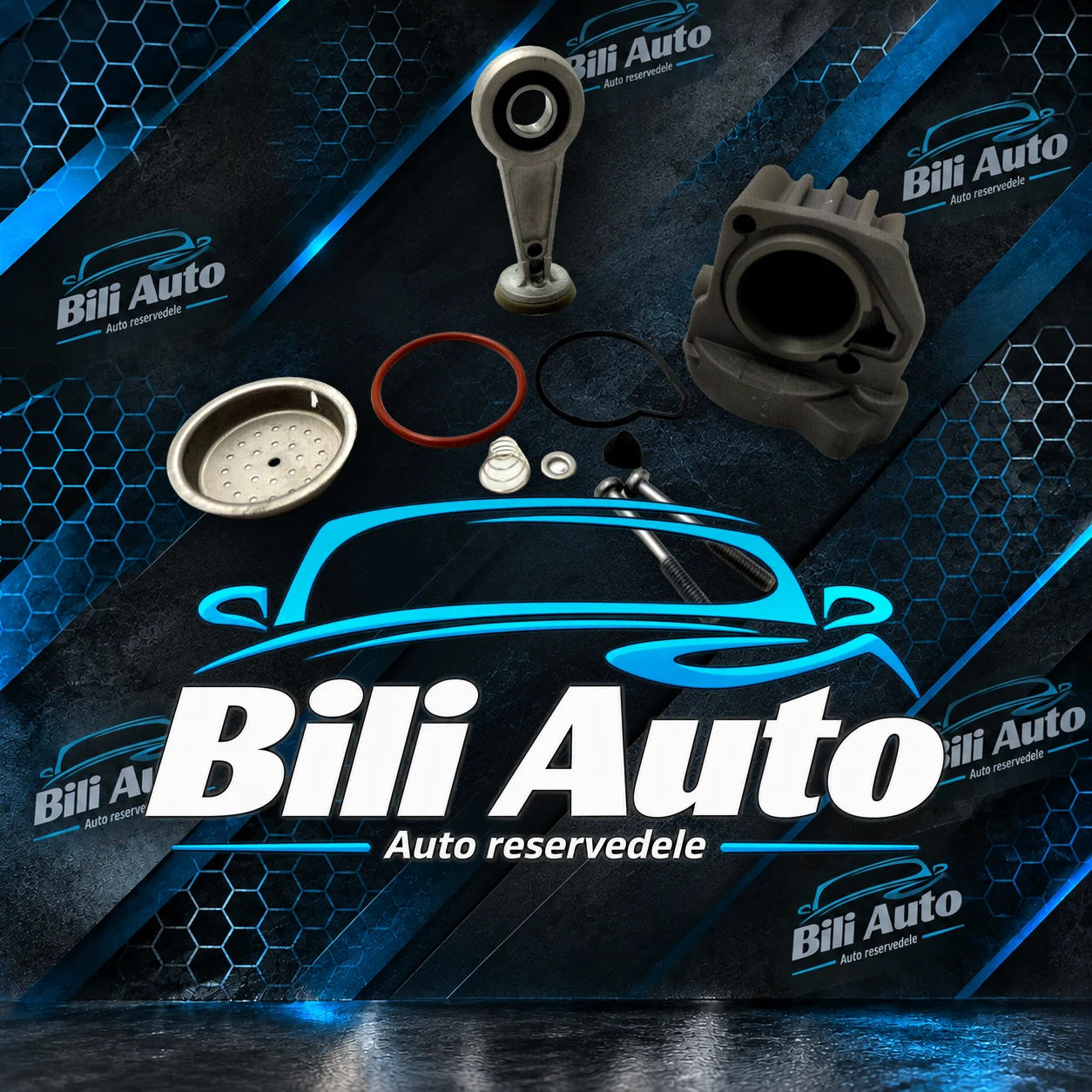 Reparationssæt luftkompressor Mercedes W212 CLS W218 2123200104 - Billede 2