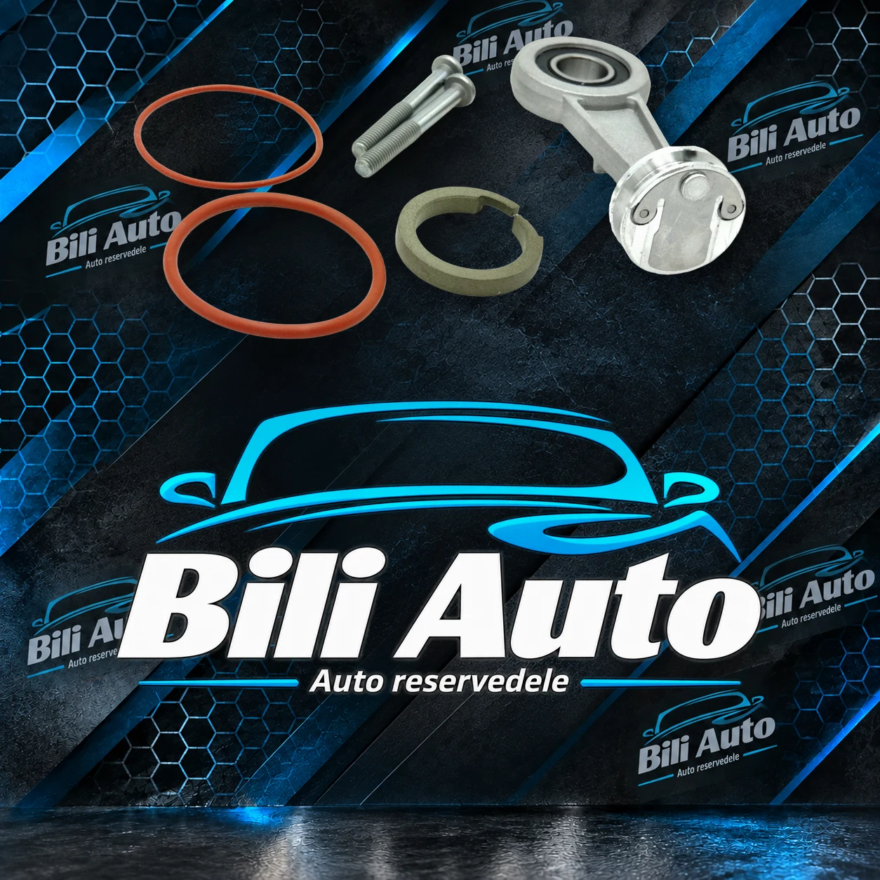 Reparationssæt luftkompressor Audi A6 C6 Mercedes W220 W211 - Billede 2