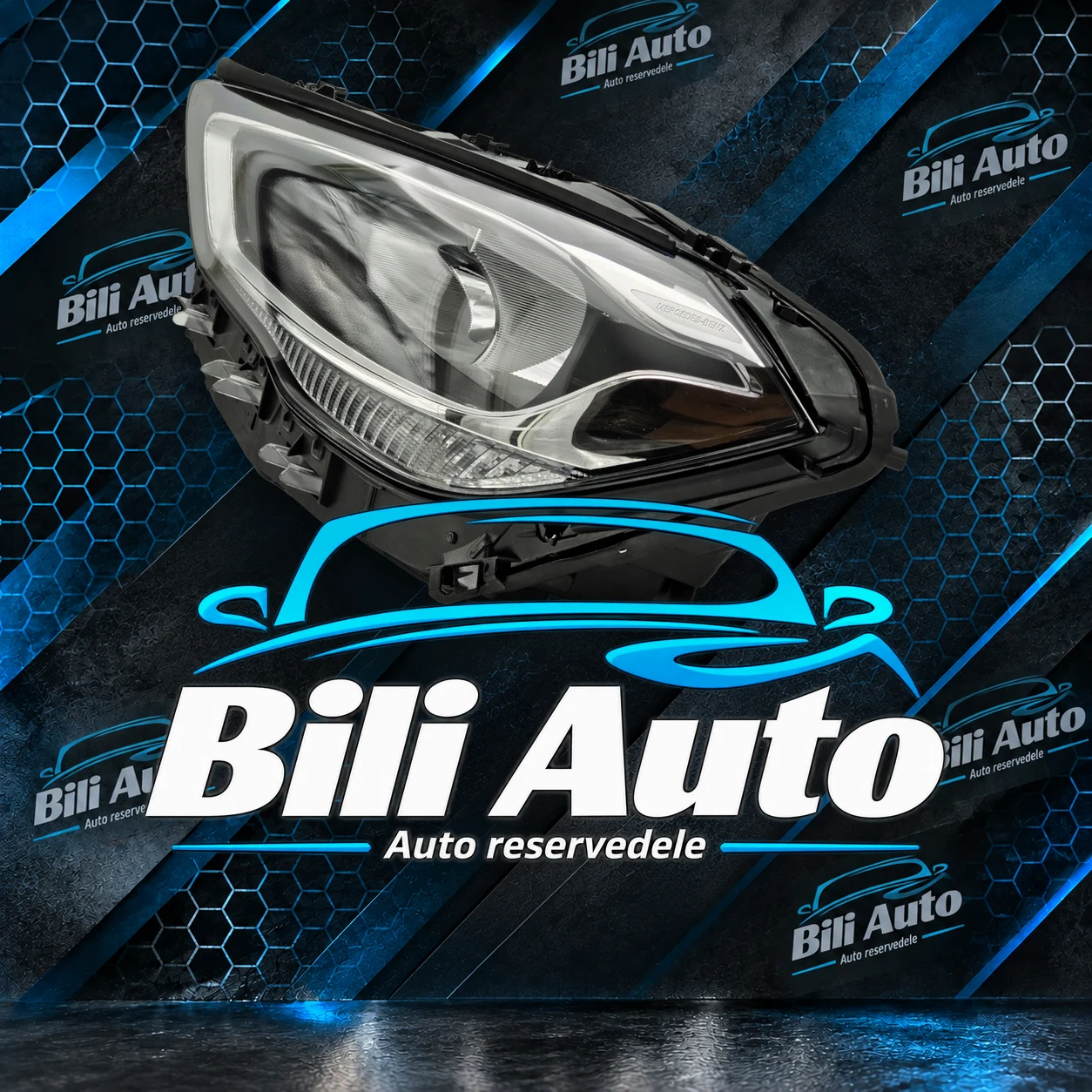 Forlygte Mercedes GLA H247 højre A2479065701 - Billede 3