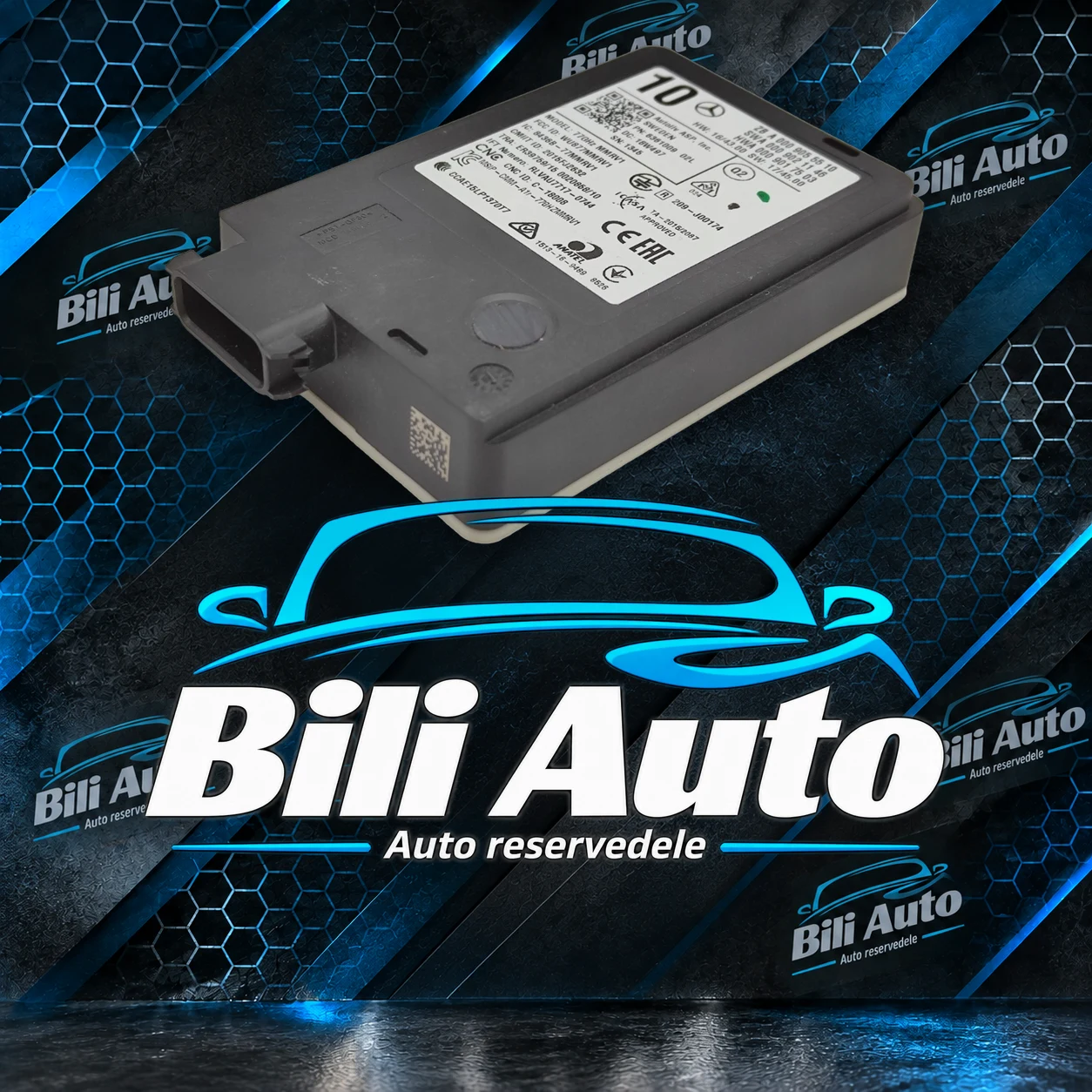 Radarsensor Mercedes S-klasse W222 C217 C222 A-klasse W177 C238 W238 A0009055510 - Billede 2