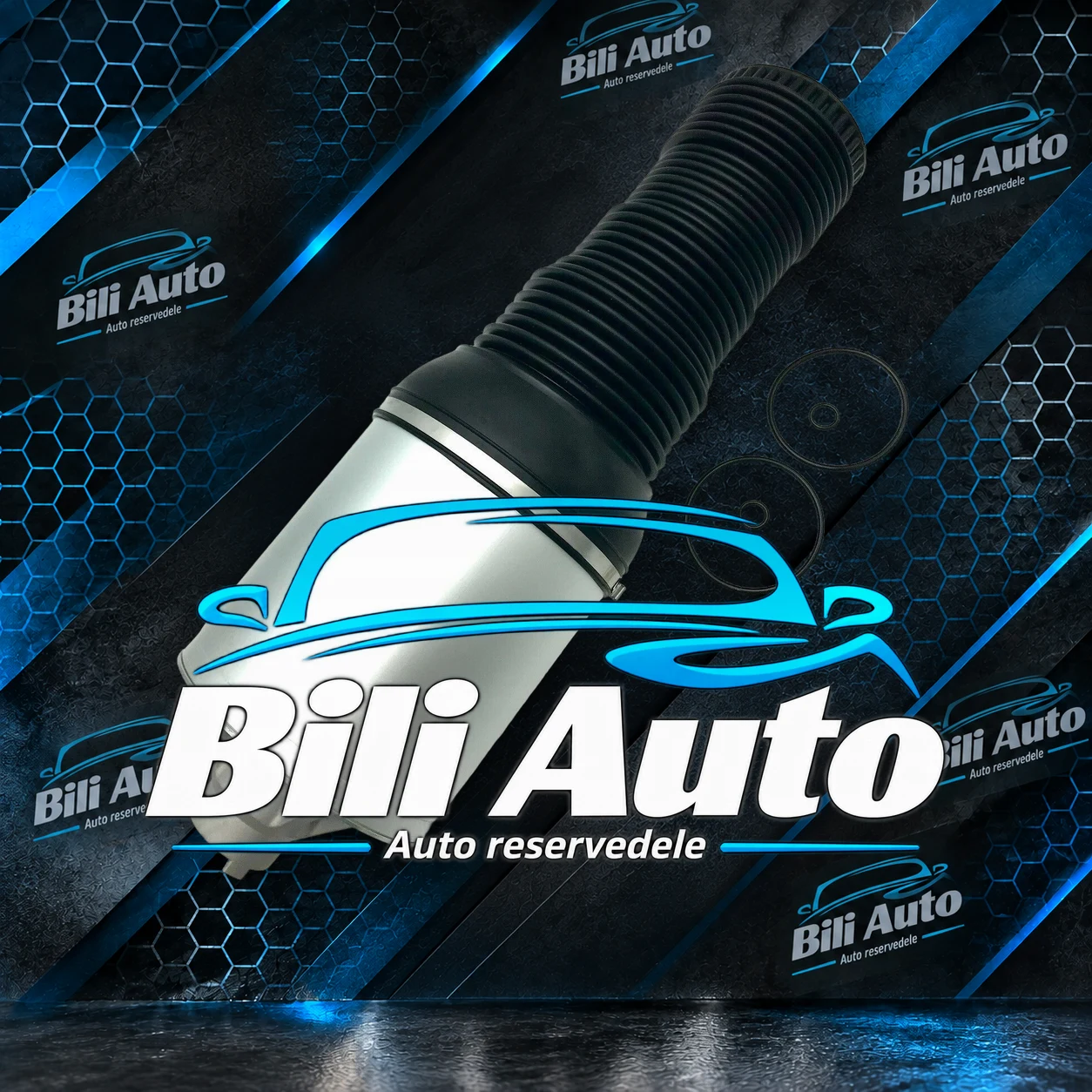 Luftfjeder for VW Phaeton 3D Bentley Continental 3D0616040 - Billede 2