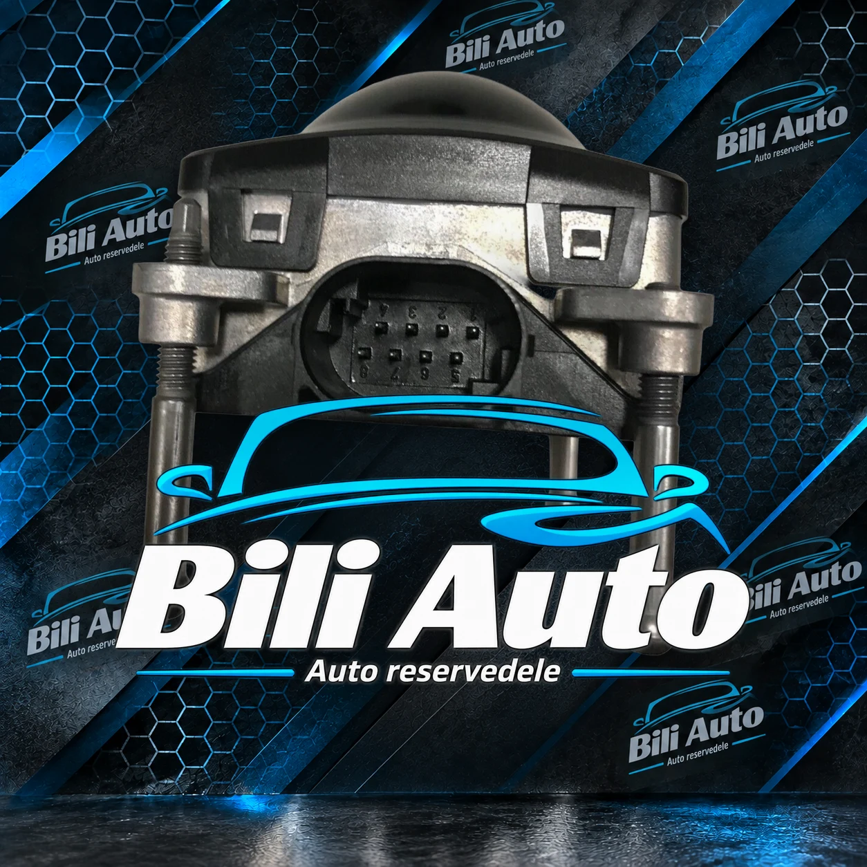 Radar Distronic ACC BMW 5 E60 E61 LCI 6 E63 E64 66316781590 - Billede 3