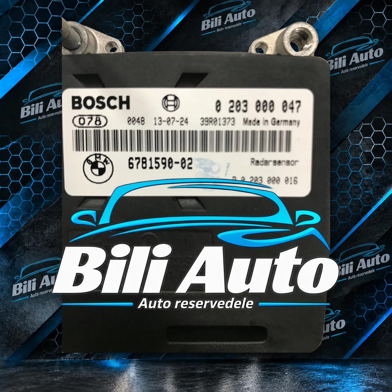 Radar Distronic ACC BMW 5 E60 E61 LCI 6 E63 E64 66316781590 - Billede 5