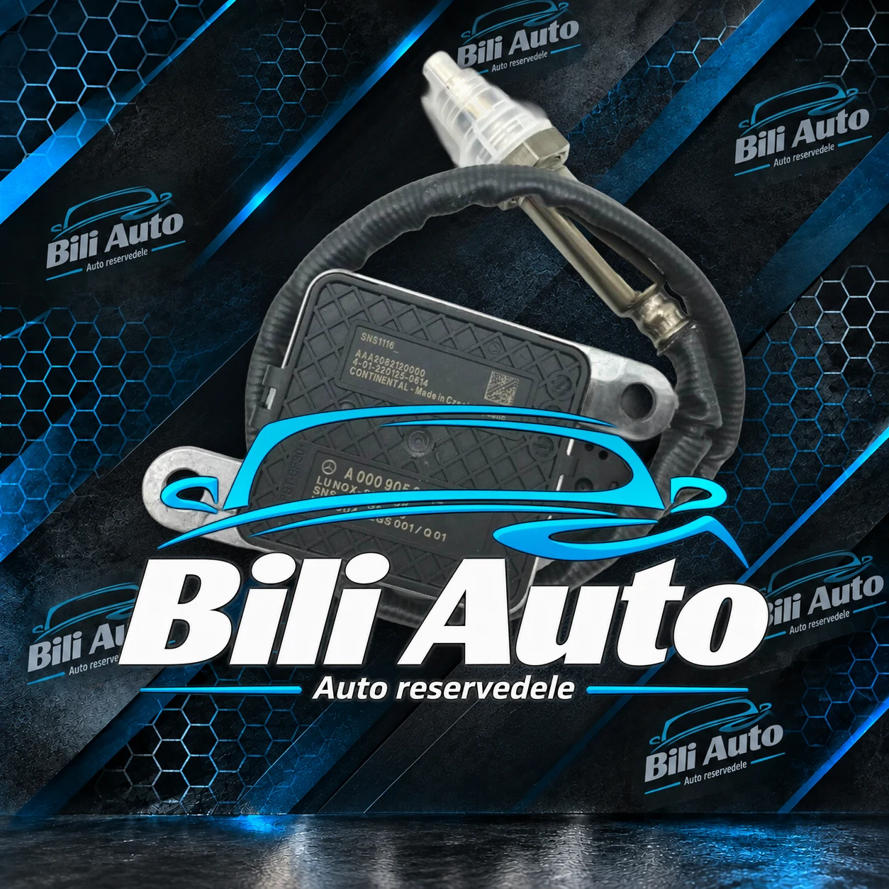 NOx-sensor Mercedes CLA W118 GLE W167 C W205 W213 W222 W447 Sprinter A0009050914 - Billede 3