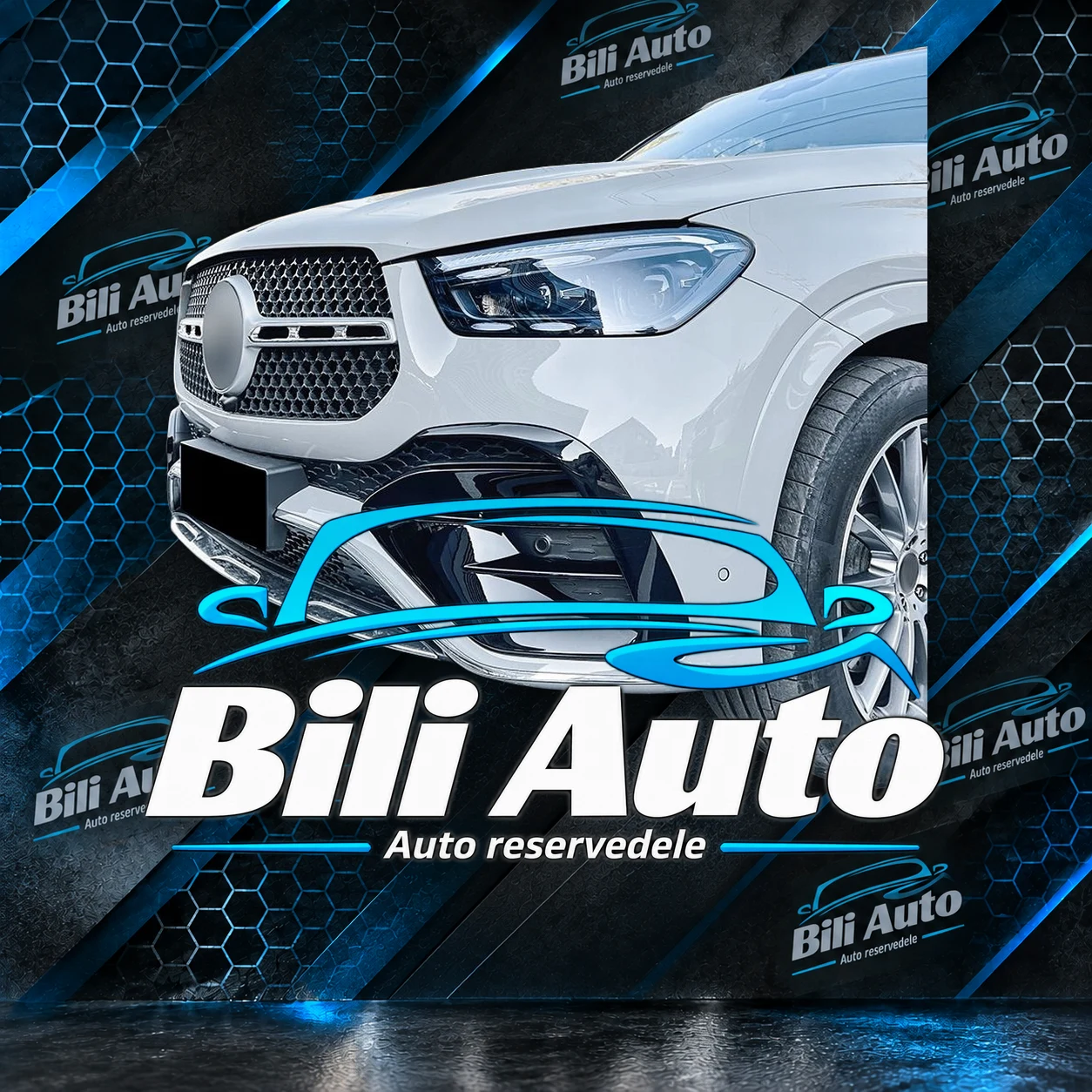 Sportskratte til frontspoiler Mercedes GLE C167 V167 AMG - Billede 3