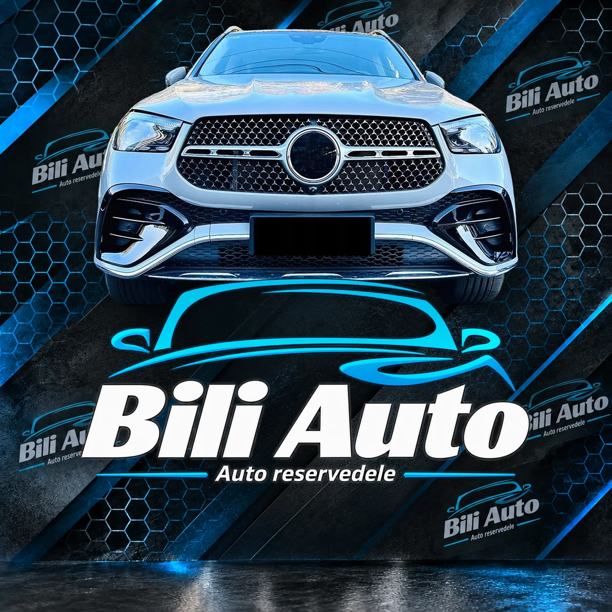 Sportskratte til frontspoiler Mercedes GLE C167 V167 AMG - Billede 4