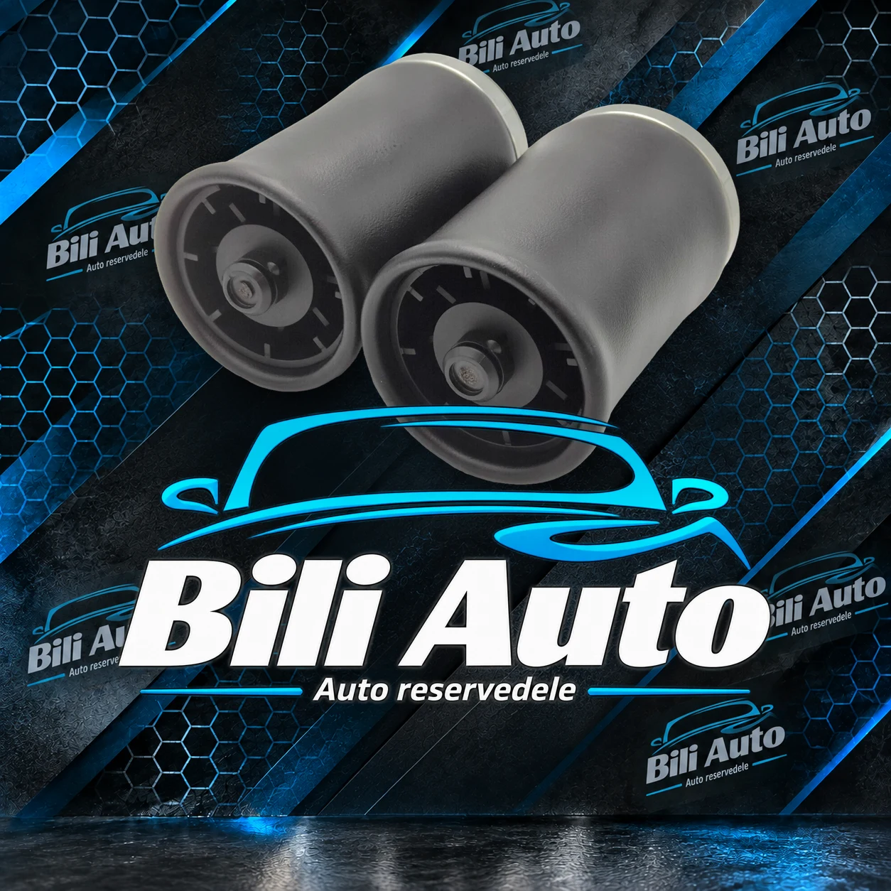 Luftfjeder bag BMW X5 E53 37121095579+37121095580 - Billede 3