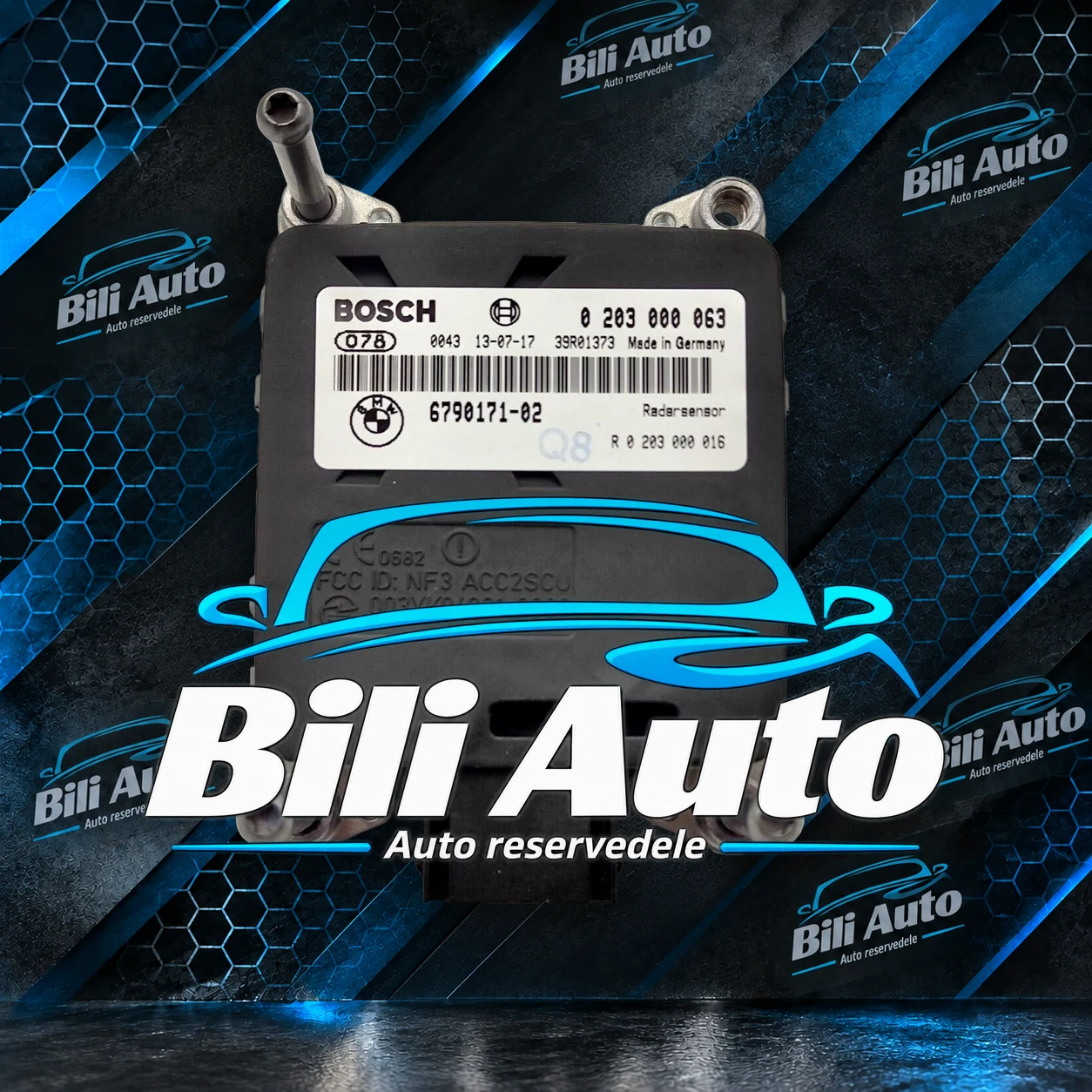 Radar sensor BMW 7 F01 F02 66316790171 - Billede 6