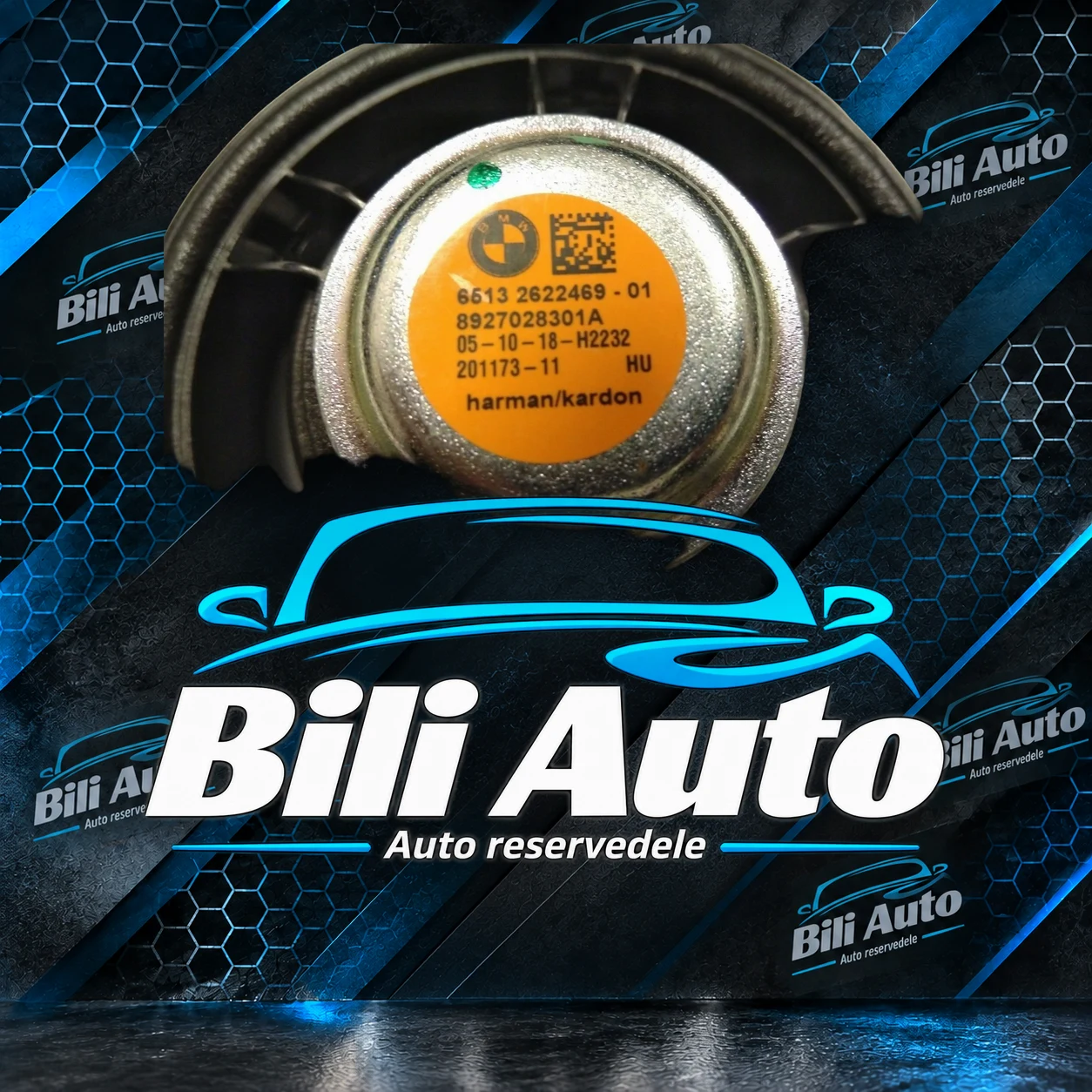 Mellemtonehøjttaler BMW G30 G31 G32 G11 G12 65132622469 - Billede 4