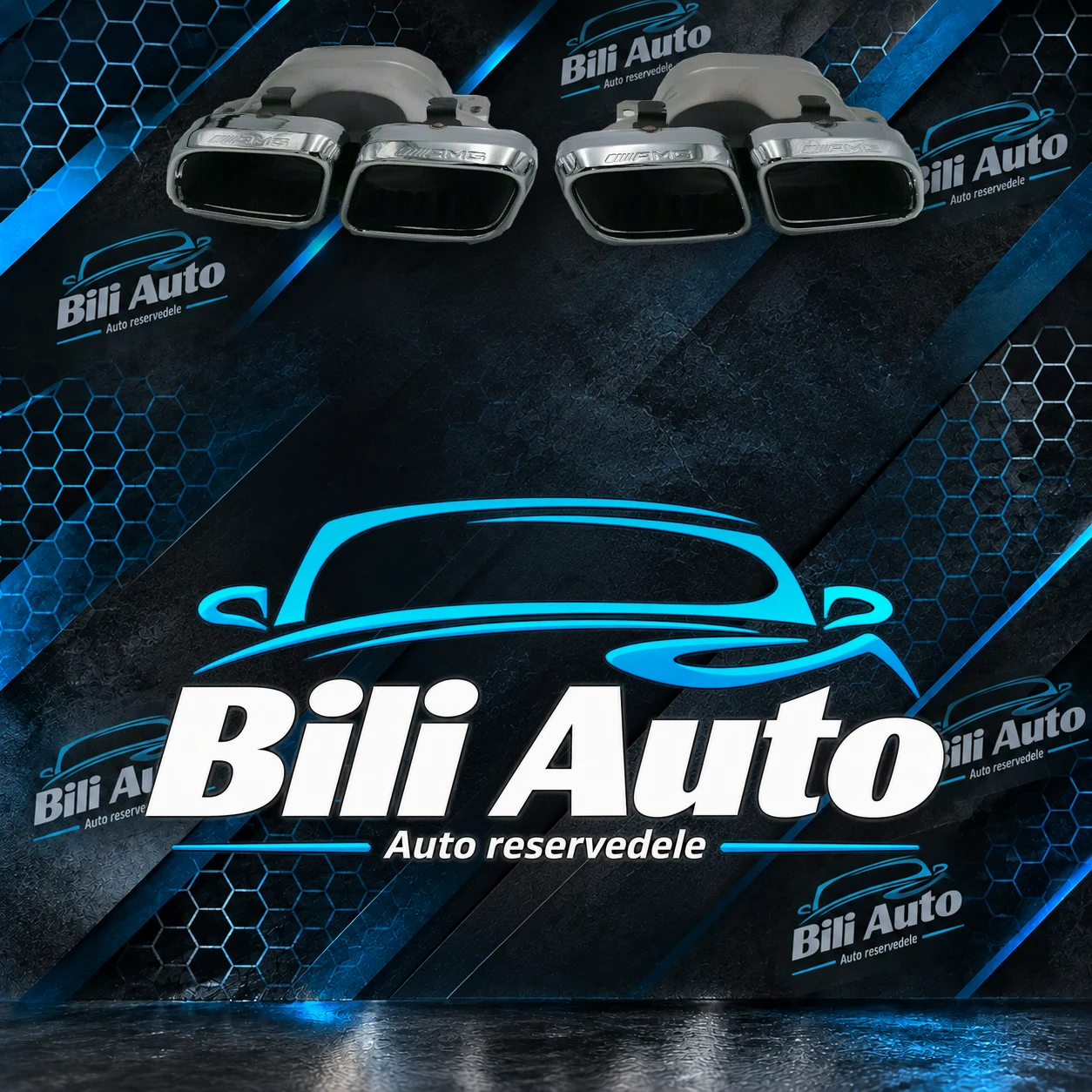 Rørhaler Mercedes C W205 C63 AMG GLC W253 X253 A0004902800 - Billede 4