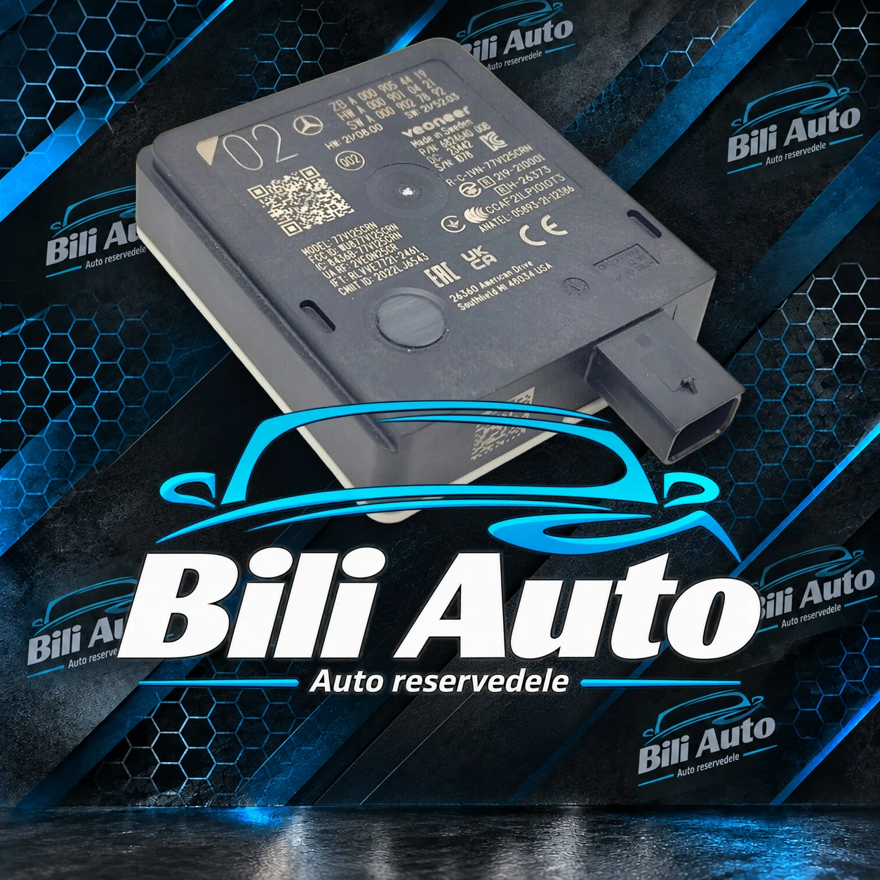 Radarsensor Mercedes GLC X254 W254 C254 EQE X294 V295 AMG GT C192 Coupe A0009054419