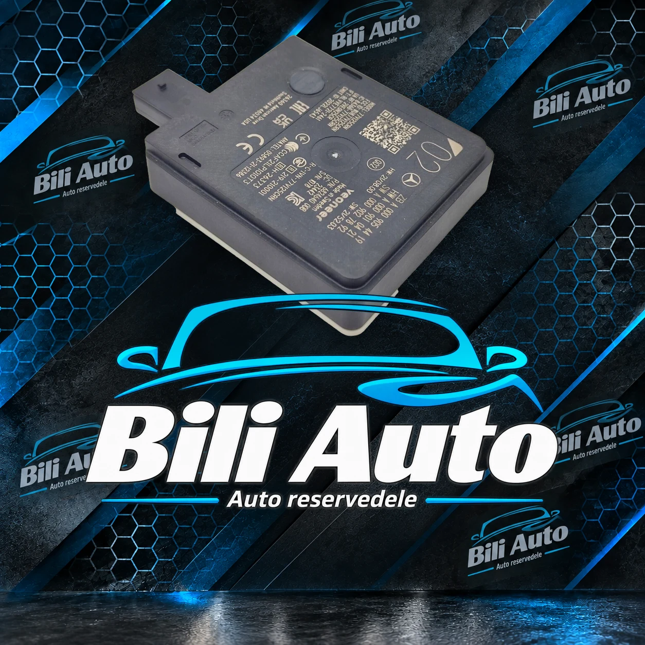 Radarsensor Mercedes GLC X254 W254 C254 EQE X294 V295 AMG GT C192 Coupe A0009054419 - Billede 4
