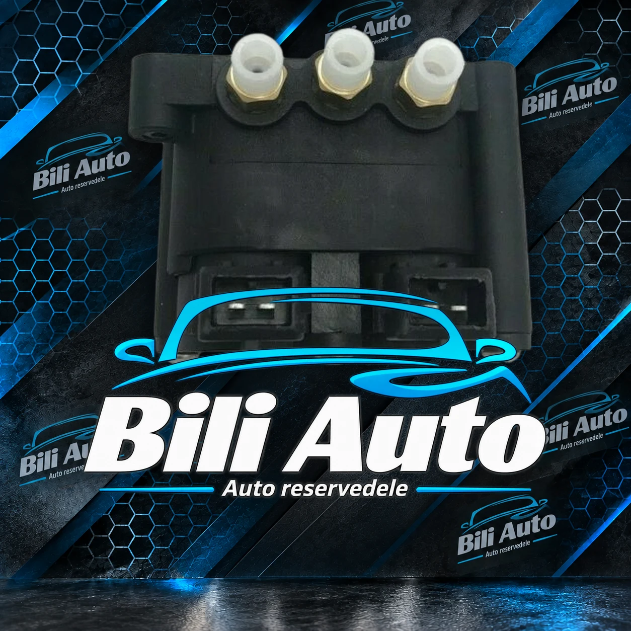 Ventilblok til luftkompressor BMW 5 E39 7 E65 X5 E53 37226787616 - Billede 4