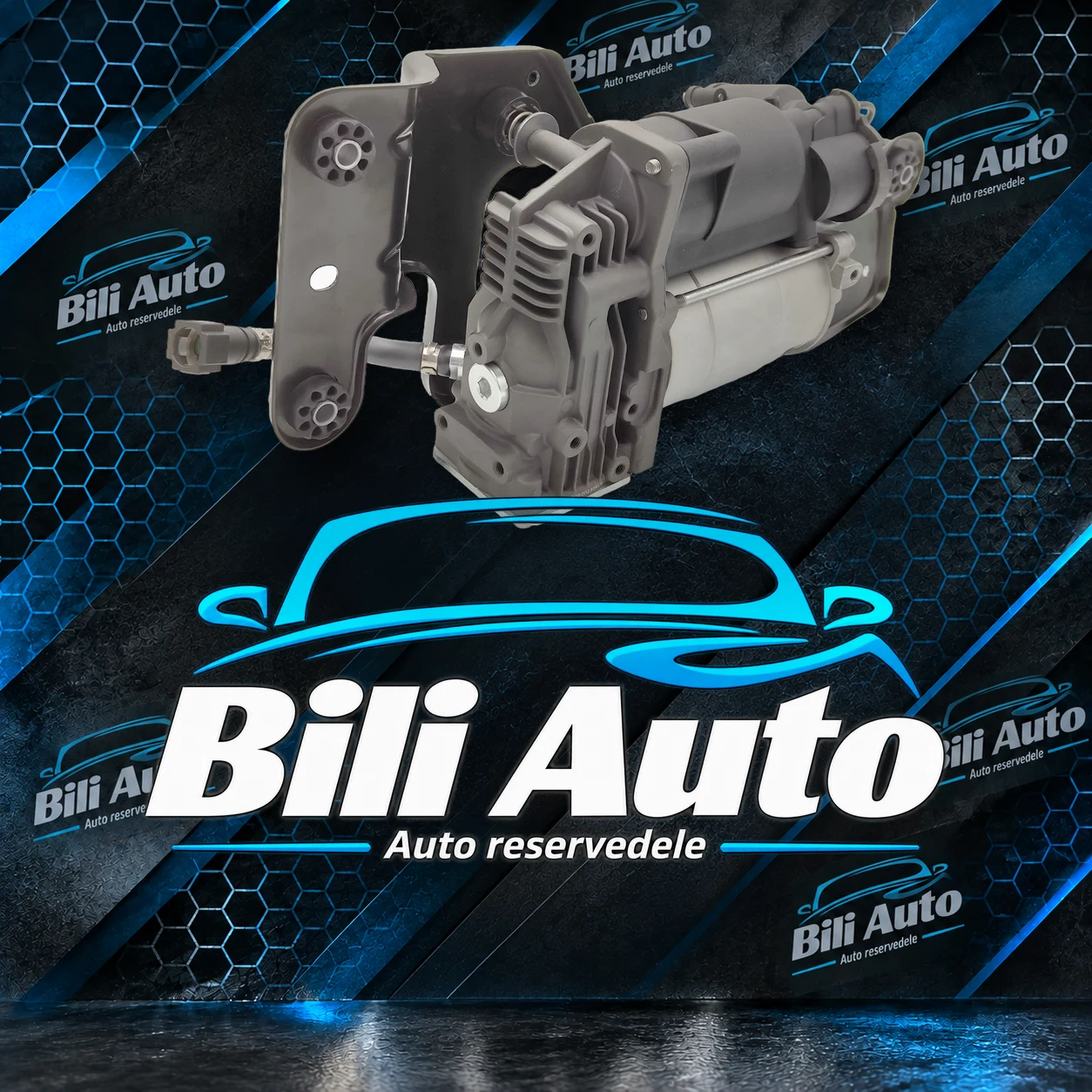 Luftkompressor BMW X5 E70 X6 E71 E72 3.722.678.5506 - Billede 3