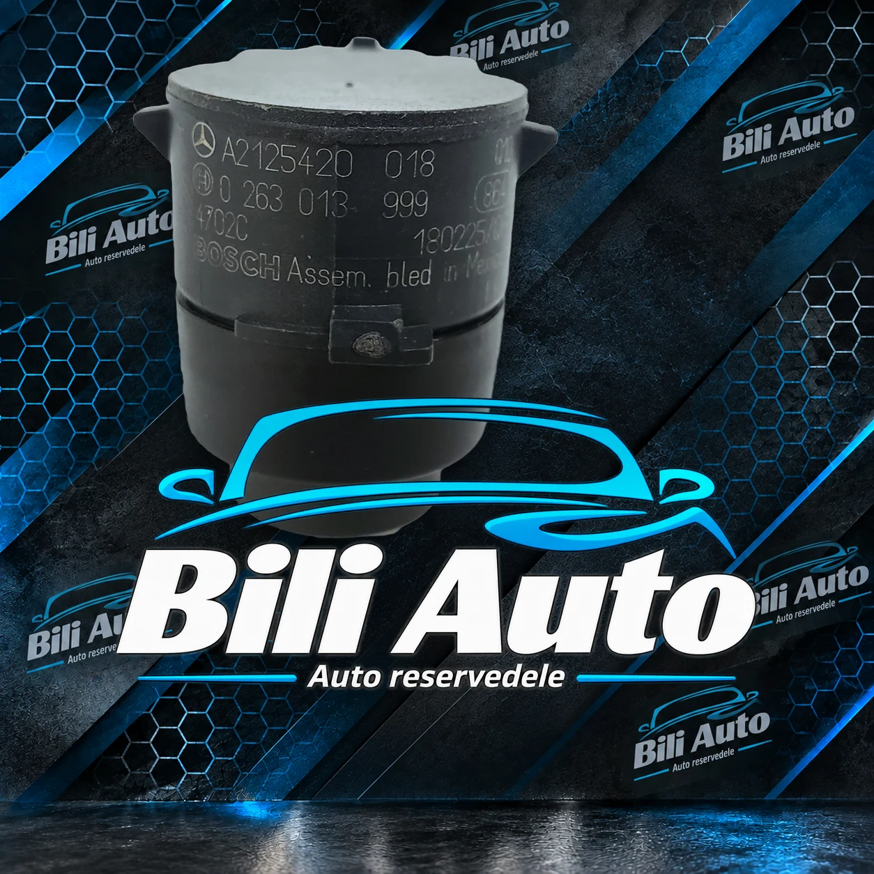Parkeringssensor PDC Mercedes ML GL GLE W166 166 A2125420018 - Billede 6