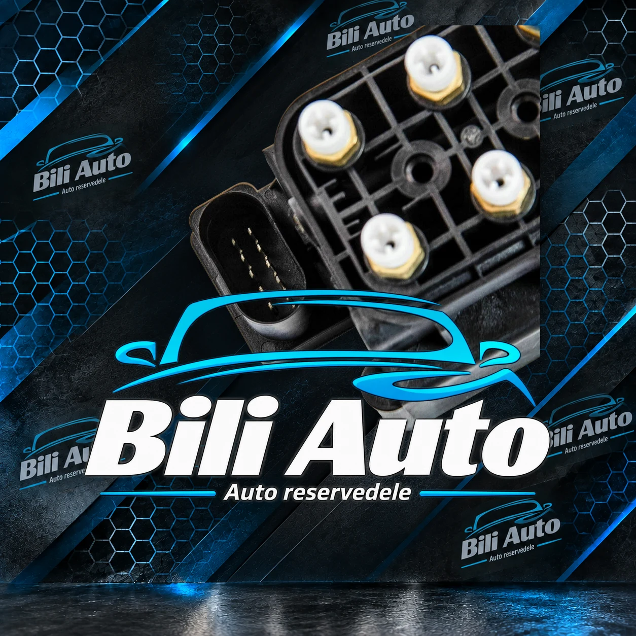 Ventilblok luftkompressor Audi Q7 VW Touareg Porsche Cayenne 7L0698014 - Billede 6