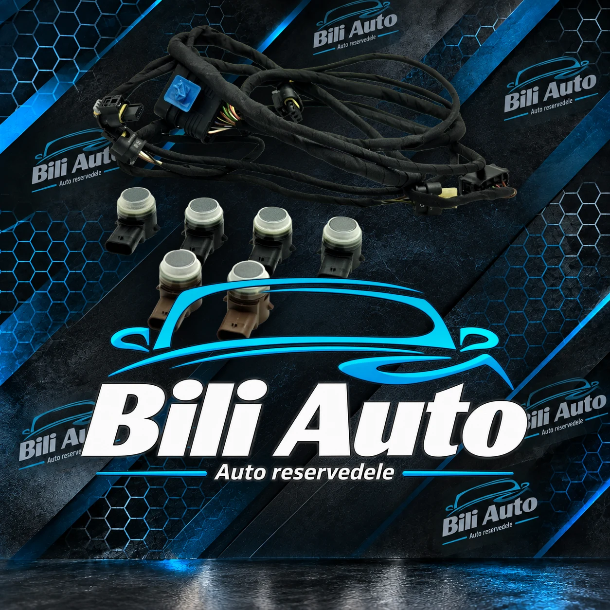 Ledningsnet PDC Mercedes CLS W218 facelift A2185404932 - Billede 2