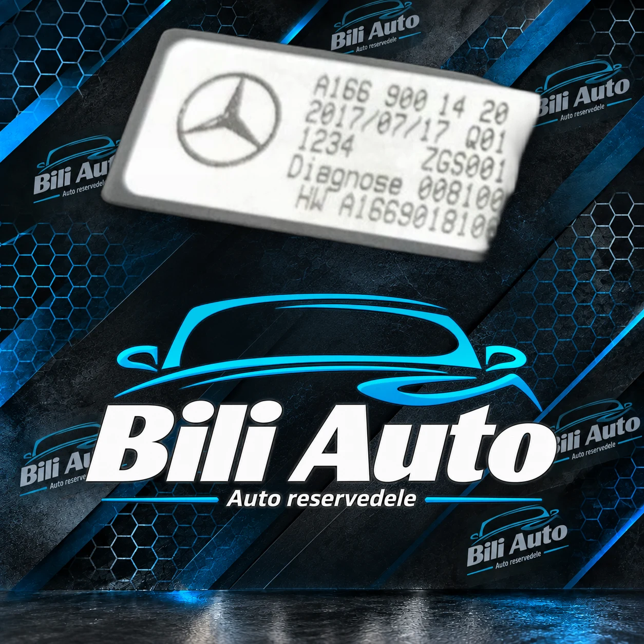 Monitor Mercedes A-klasse W176 B W246 CLA W117 C117 GLA W156 X156 lift A1669001420 - Billede 4