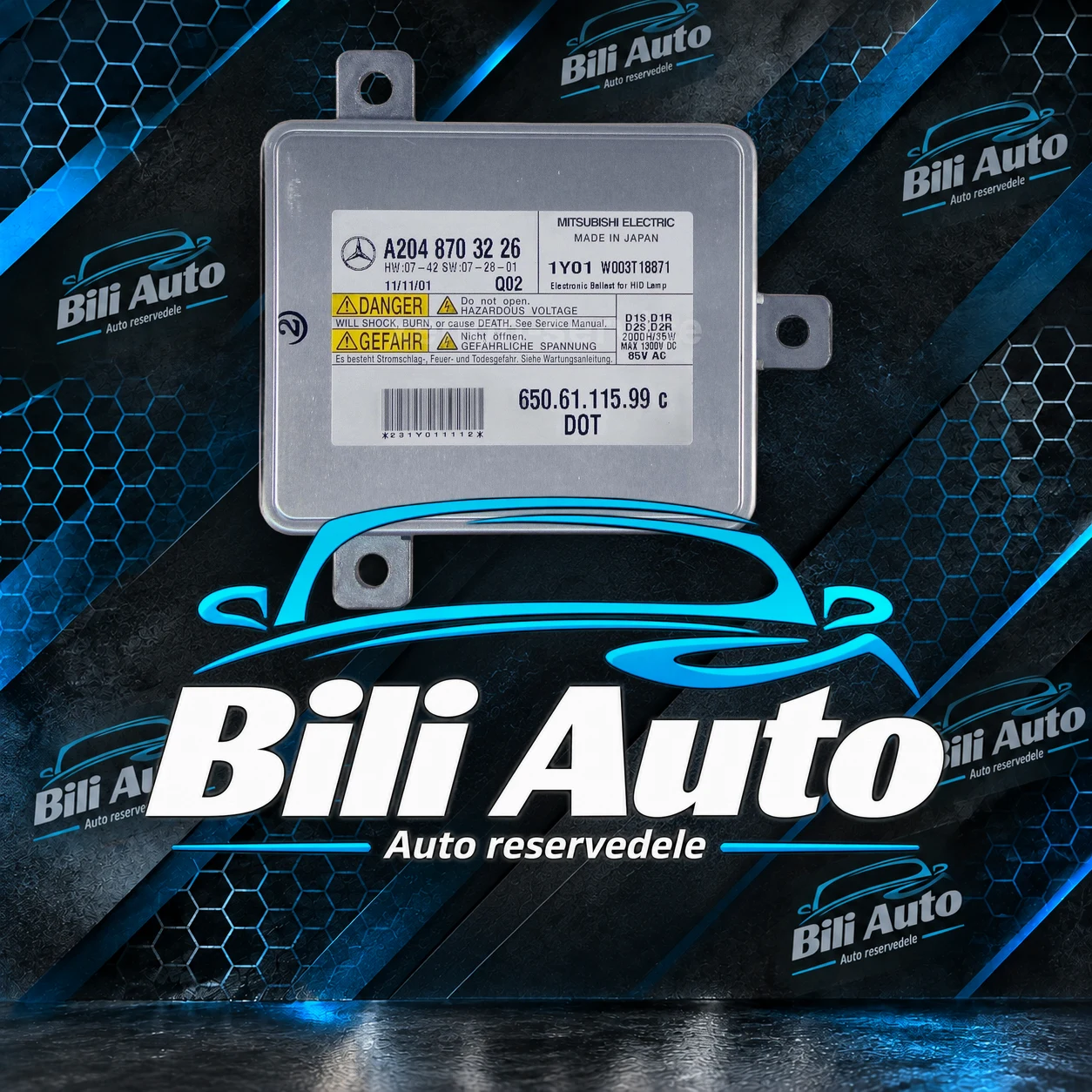 Xenon ballast Mercedes GLK X204 W204 A2048703226