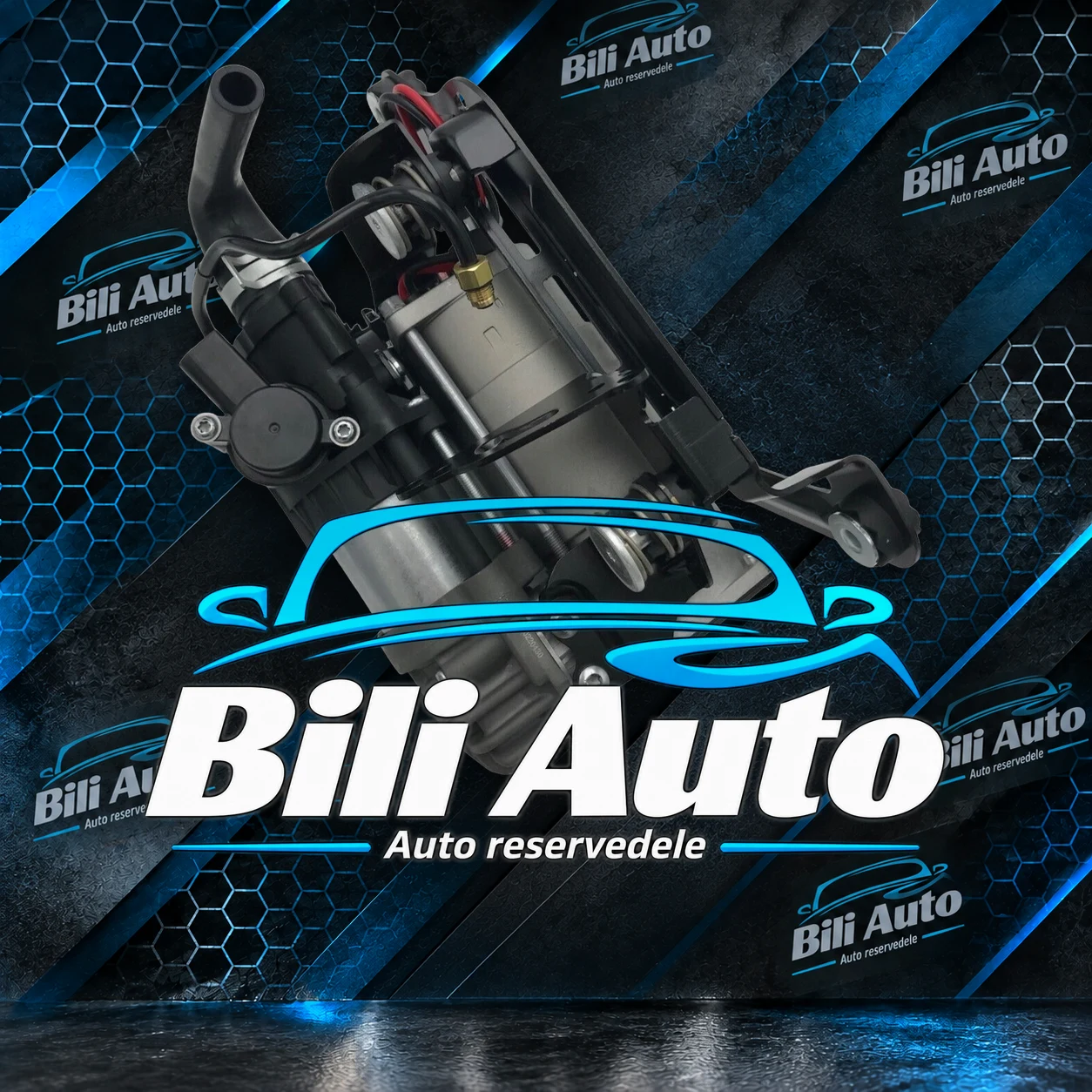 Luftkompressor med beslag BMW 7 G11 G12 3720.68618.82 - Billede 3