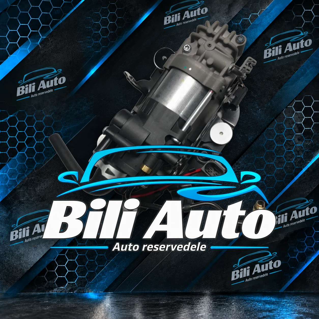 Luftkompressor med beslag BMW 7 G11 G12 3720.68618.82 - Billede 6