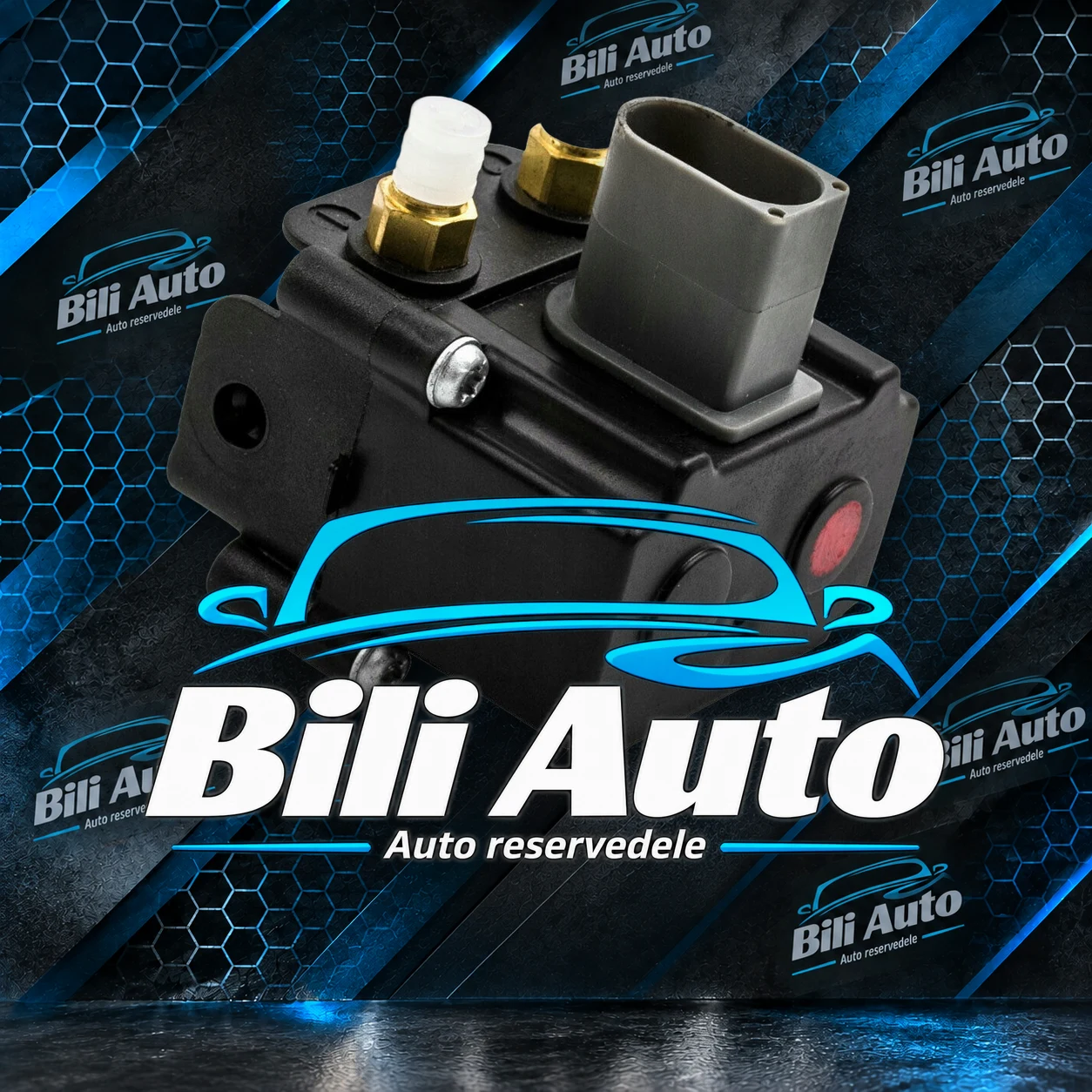Ventilblok til luftkompressor BMW 5 F01 F02 F07 F11 6.875.176