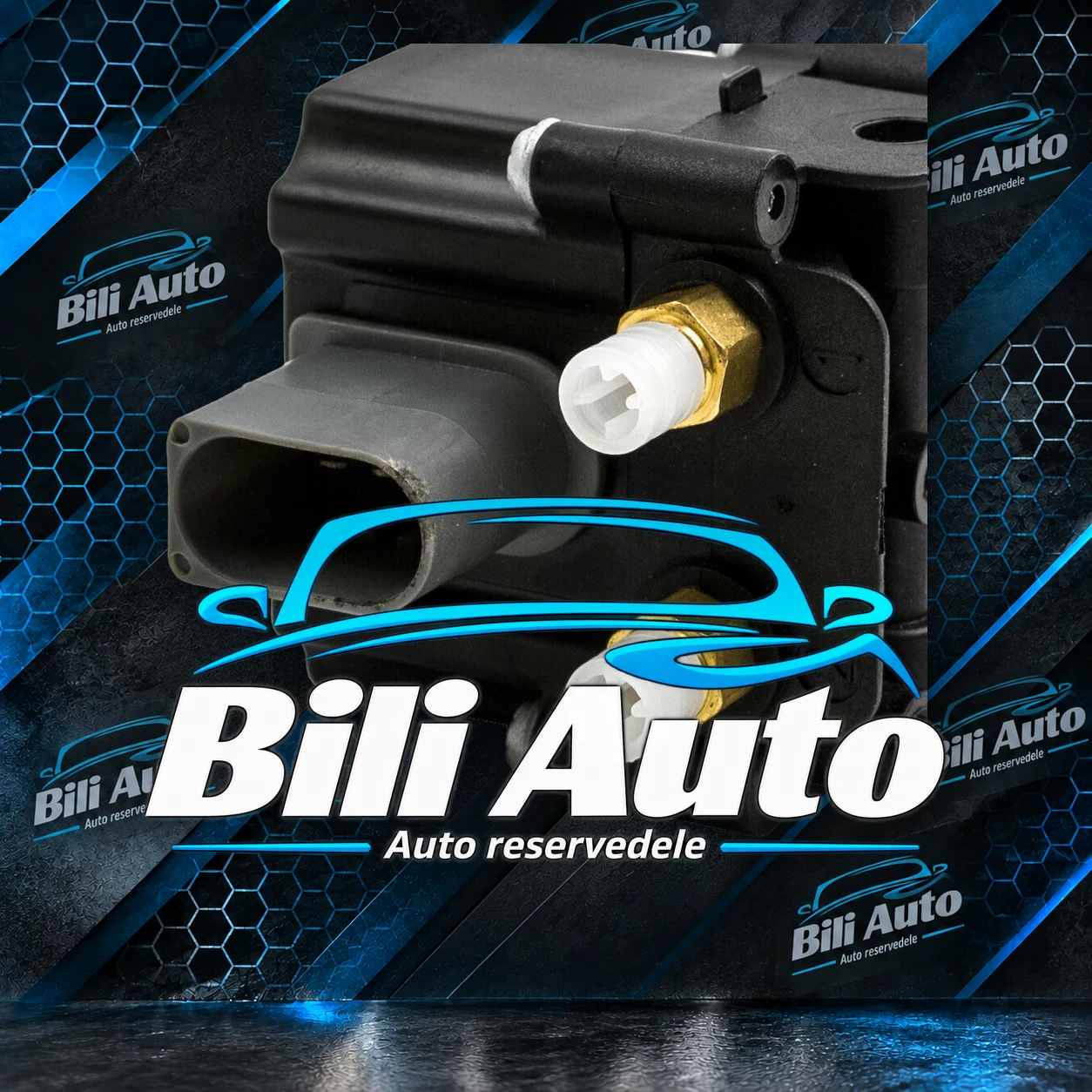 Ventilblok til luftkompressor BMW 5 F01 F02 F07 F11 6.875.176 - Billede 3