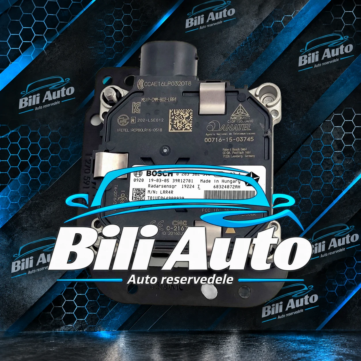 Radarsensor Jeep Cherokee 68324072AH - Billede 5