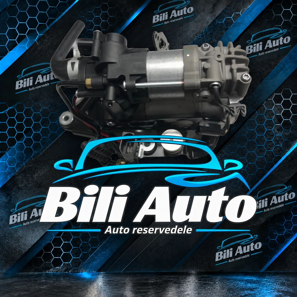 Luftkompressor BMW 7 G11 G12 2015-2019 37206861882 - Billede 4