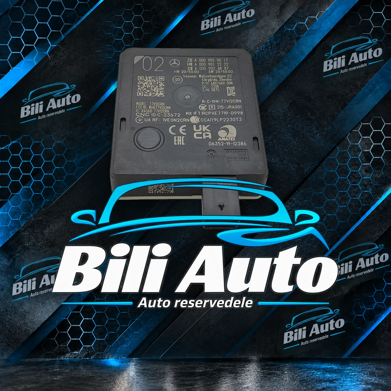 Radarsensor Mercedes W206 S206 GLC W254 V254 C254 EQS V297 A0009059017