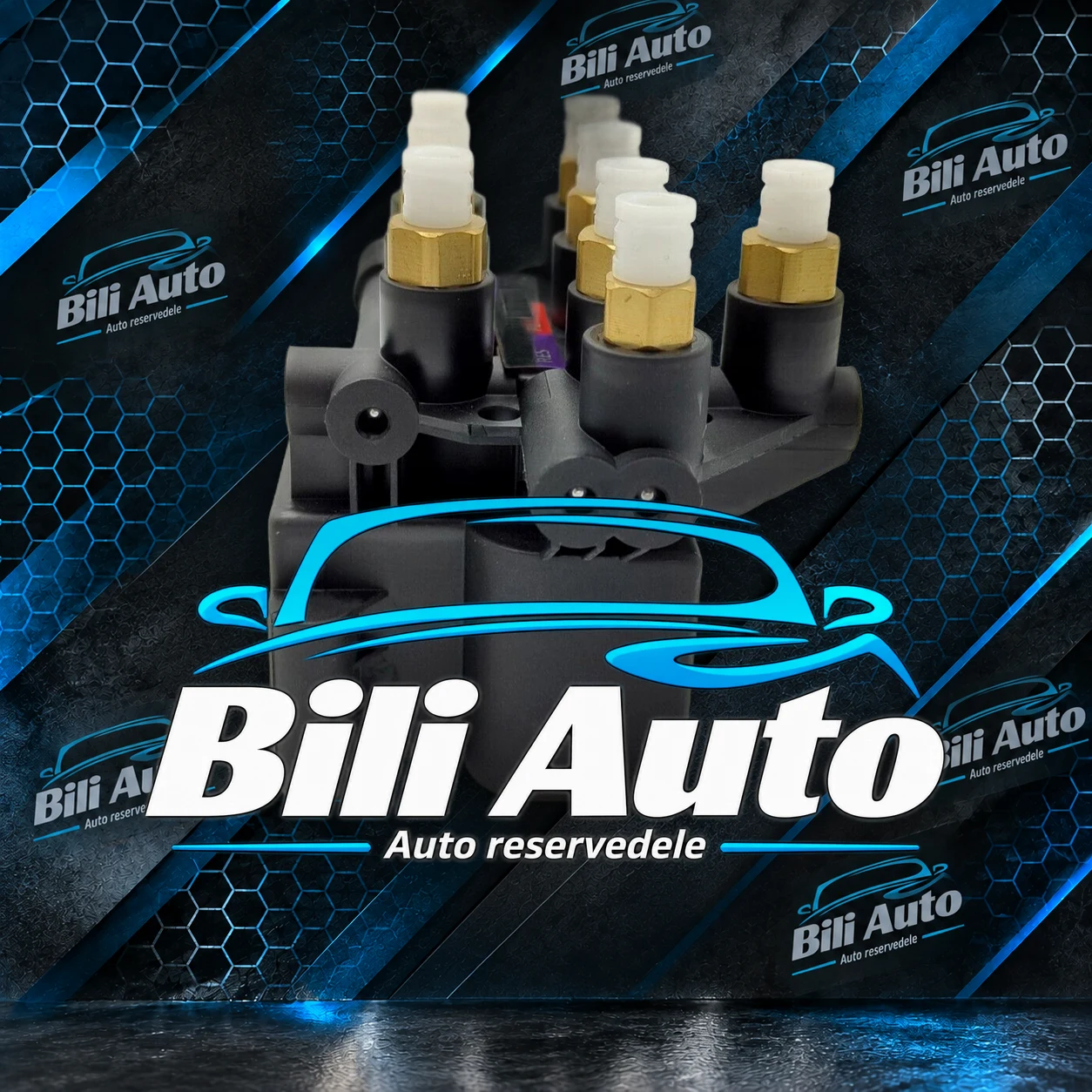 Ventilblok luftaffjedring Audi Q7 Q8 Bentley Urus Bentayga 4M0616013A - Billede 3