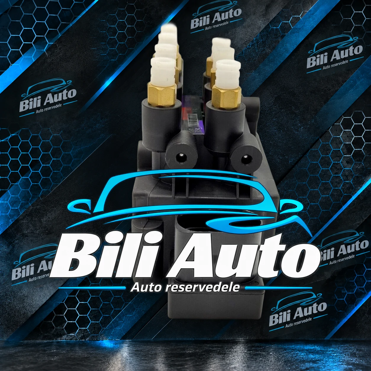 Ventilblok luftaffjedring Audi Q7 Q8 Bentley Urus Bentayga 4M0616013A - Billede 5