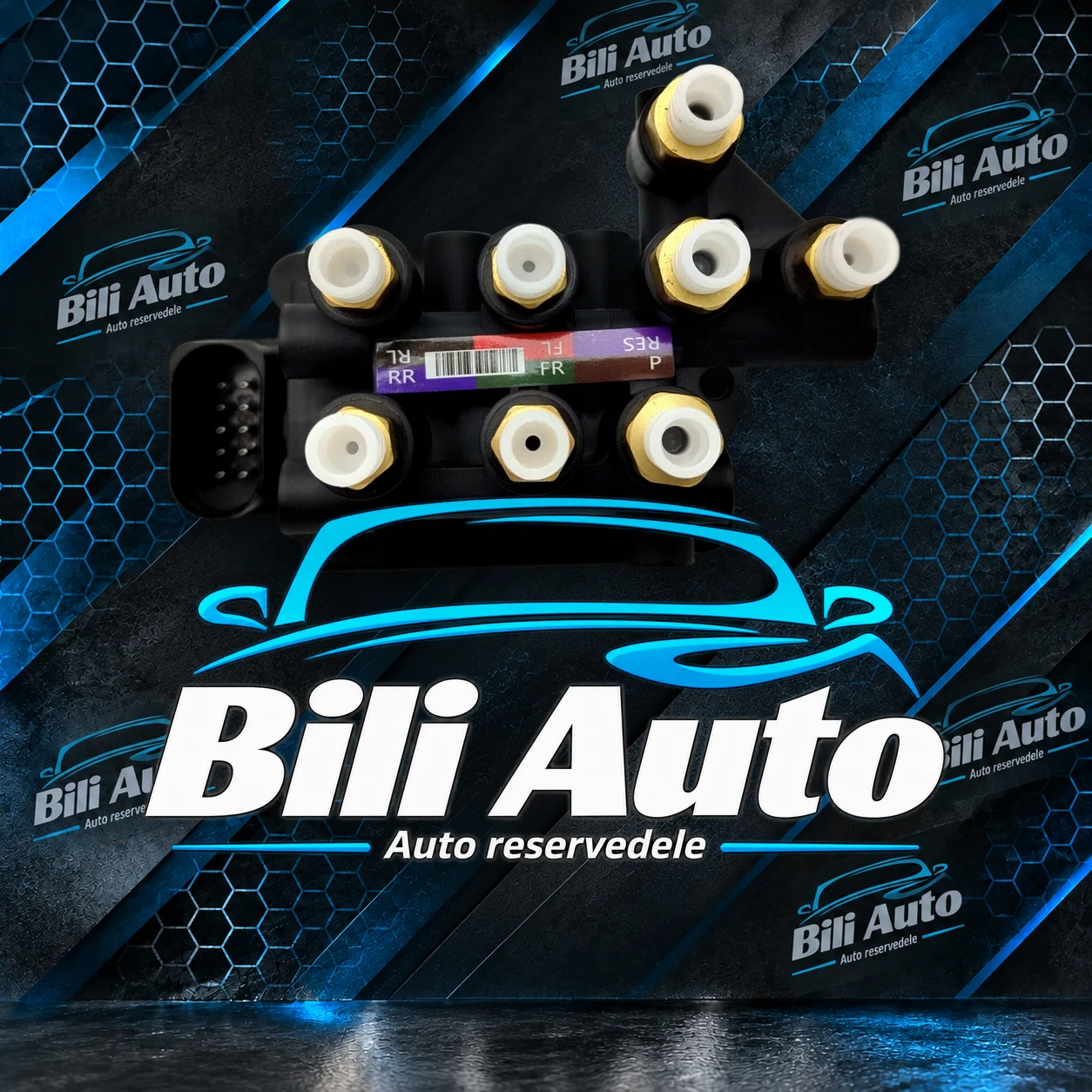 Ventilblok luftaffjedring Audi Q7 Q8 Bentley Urus Bentayga 4M0616013A - Billede 6