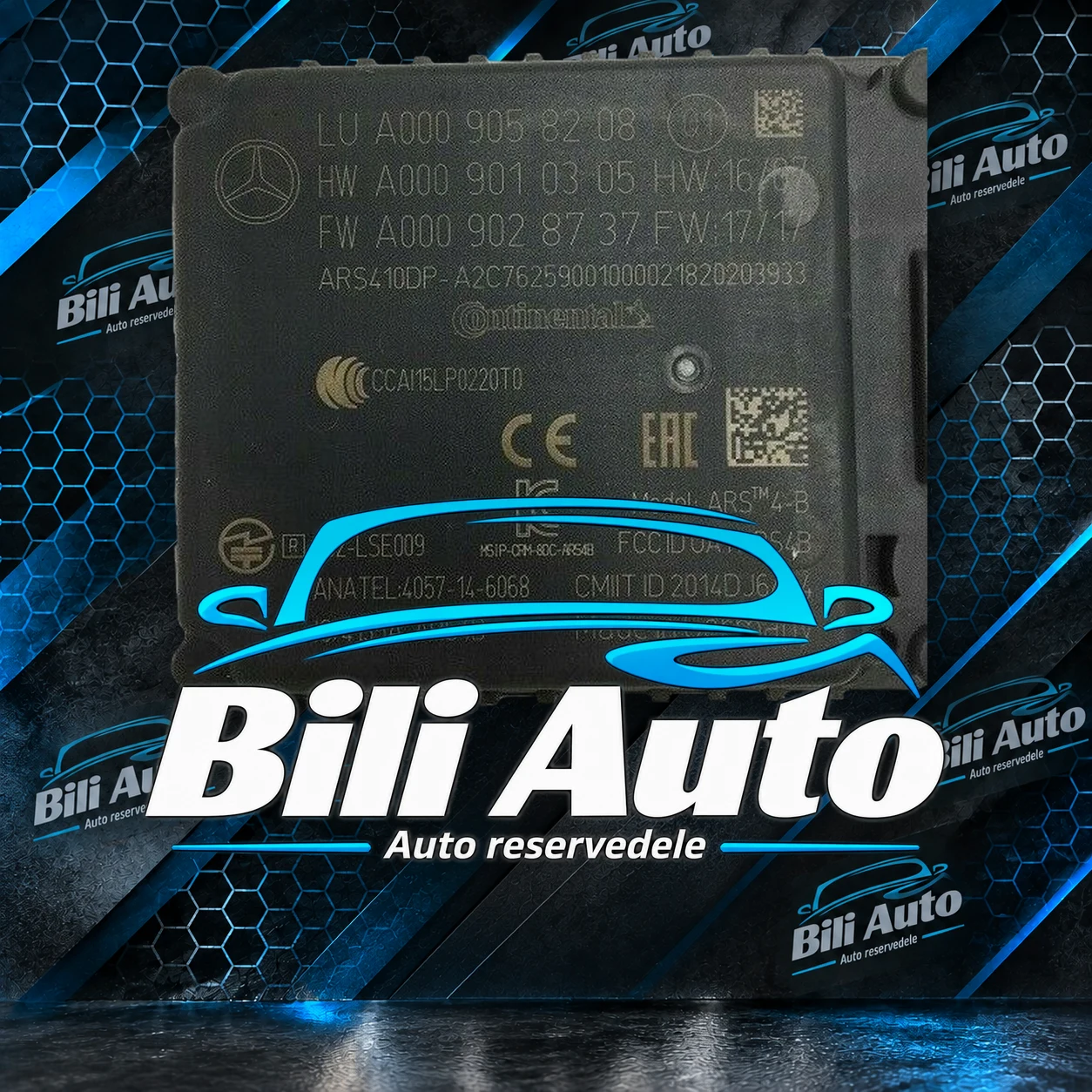 Radar Distronic Mercedes S-klasse W222 W213 C238 C217 W217 CLS C257 W257 A0009058208 - Billede 6