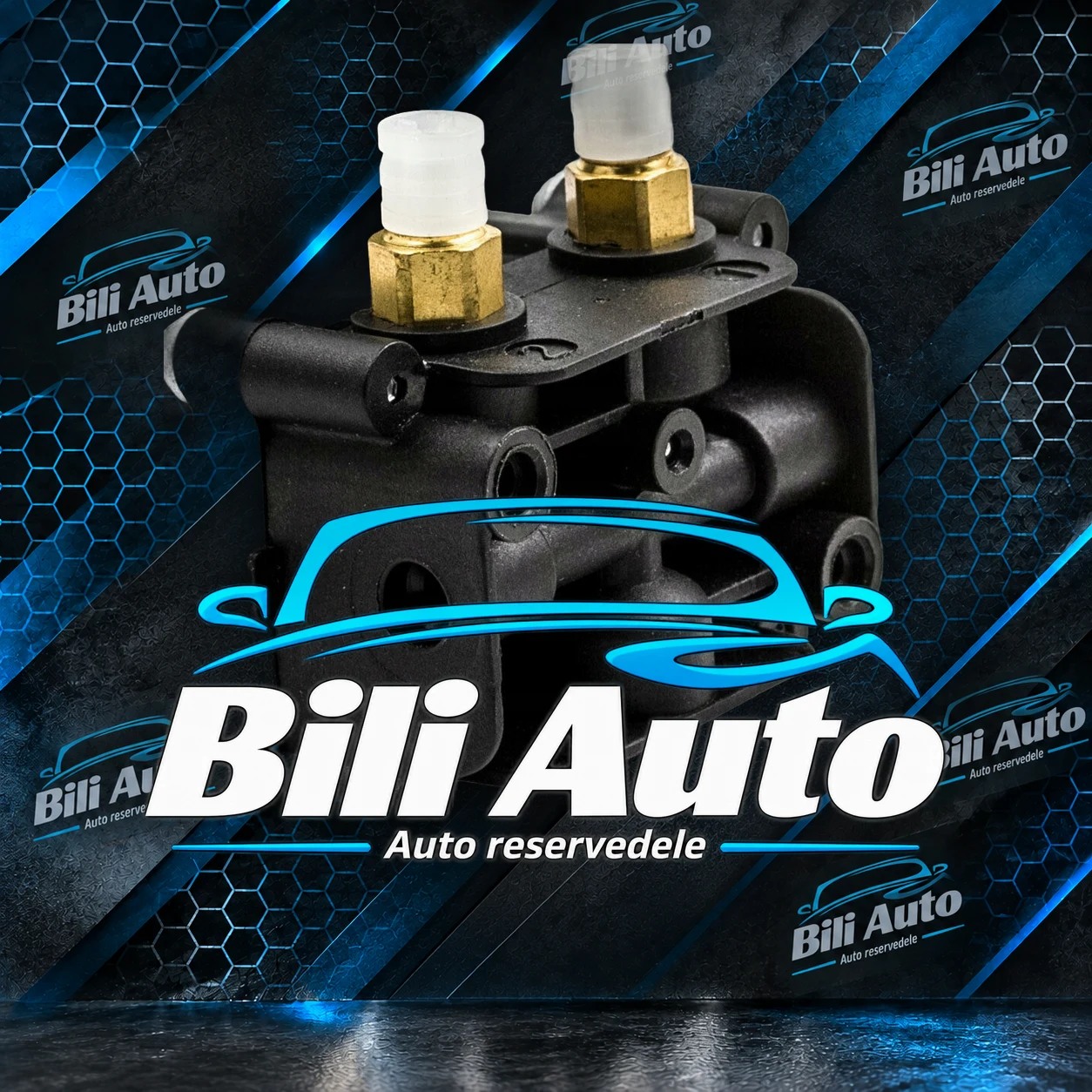 Ventilblok luftaffjedring BMW F10 F11 F07 6875176 - Billede 3