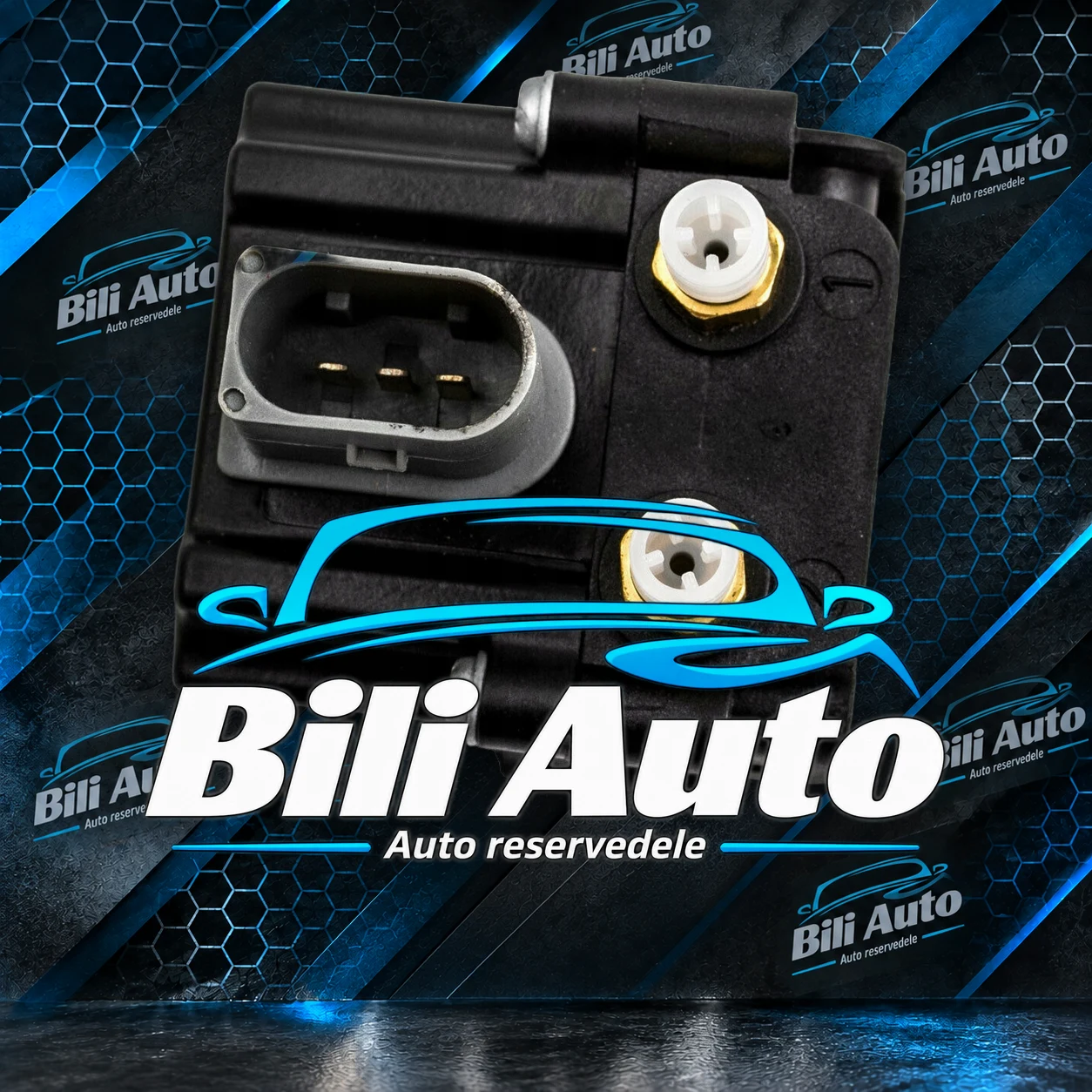 Ventilblok luftaffjedring BMW F10 F11 F07 6875176 - Billede 4