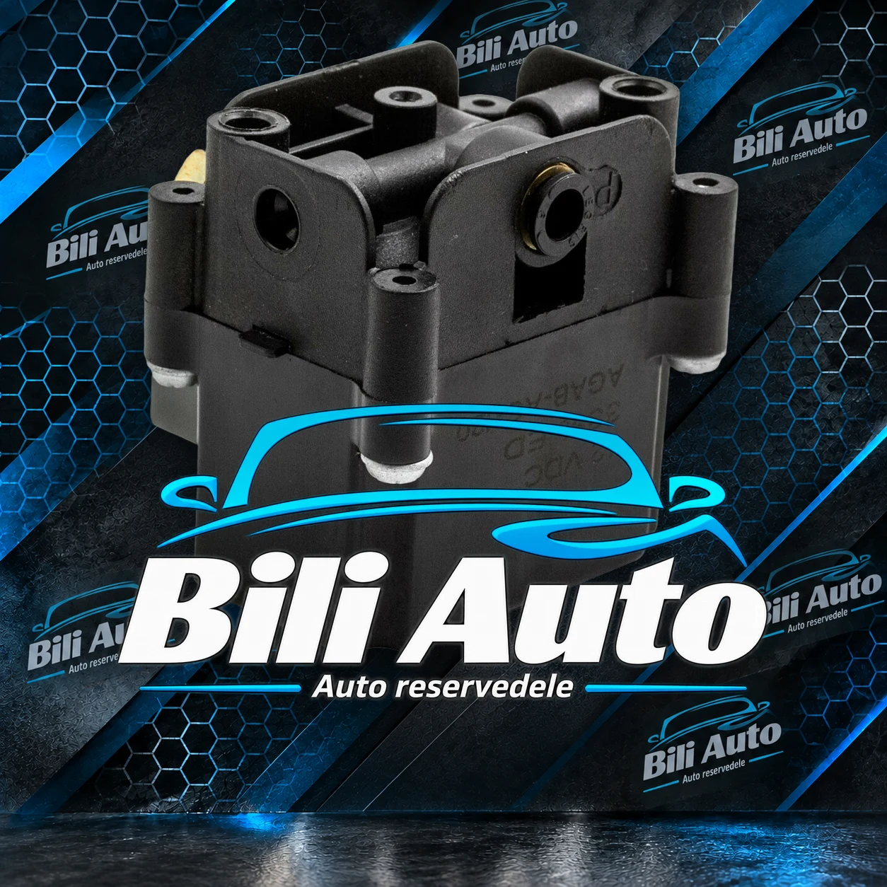 Ventilblok luftaffjedring BMW F10 F11 F07 6875176 - Billede 6