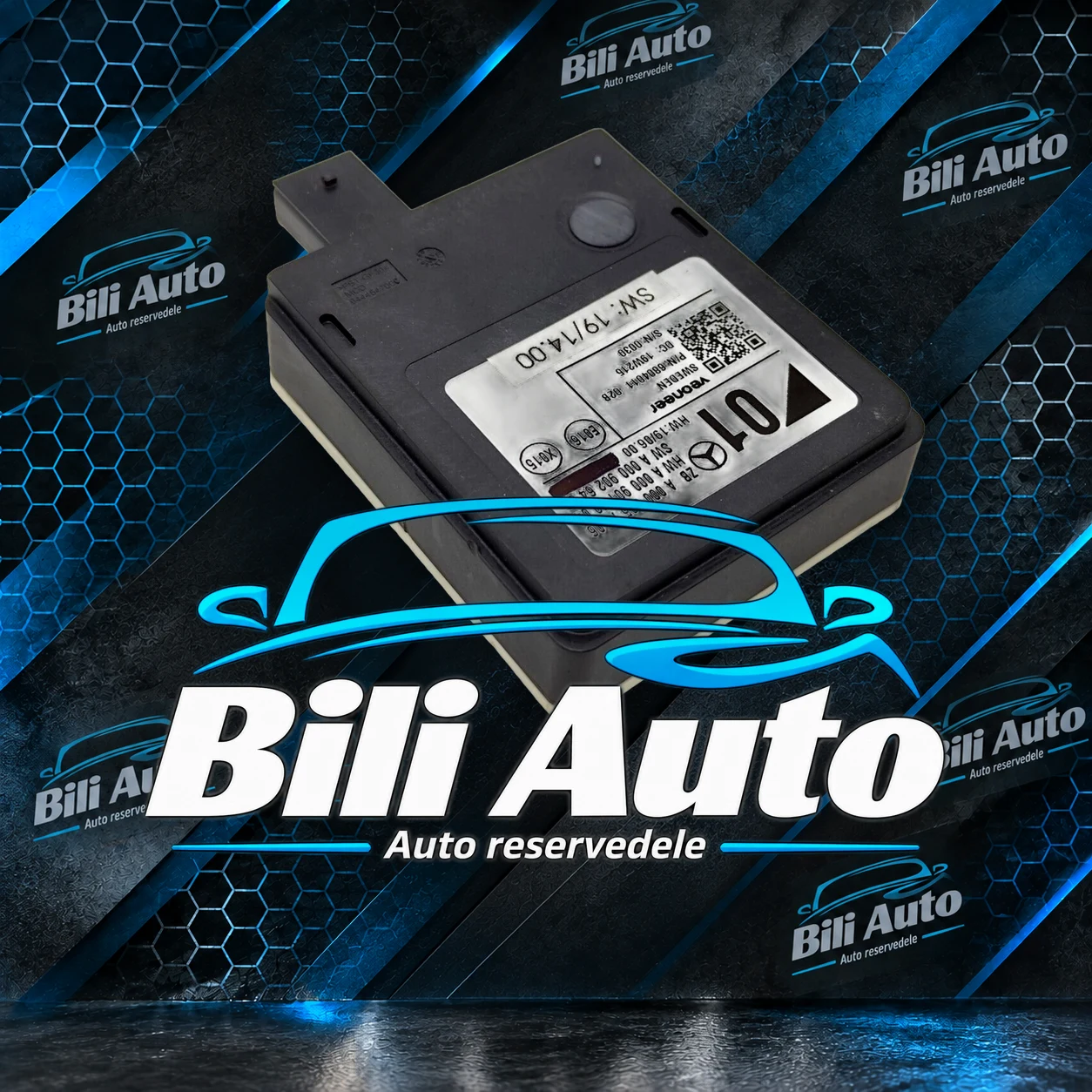 Radarsensor Mercedes A0009057706 A0009017904 A0009026432 - Billede 5