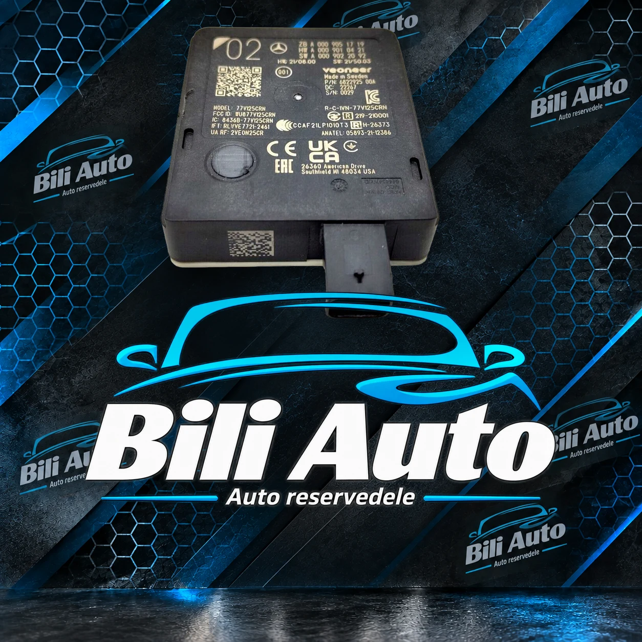 Radarsensor Mercedes S-klasse W223 EQS V297 A0009051719