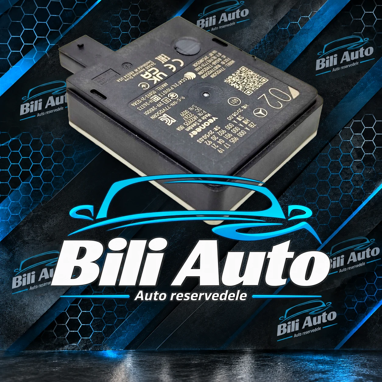 Radarsensor Mercedes S-klasse W223 EQS V297 A0009051719 - Billede 4